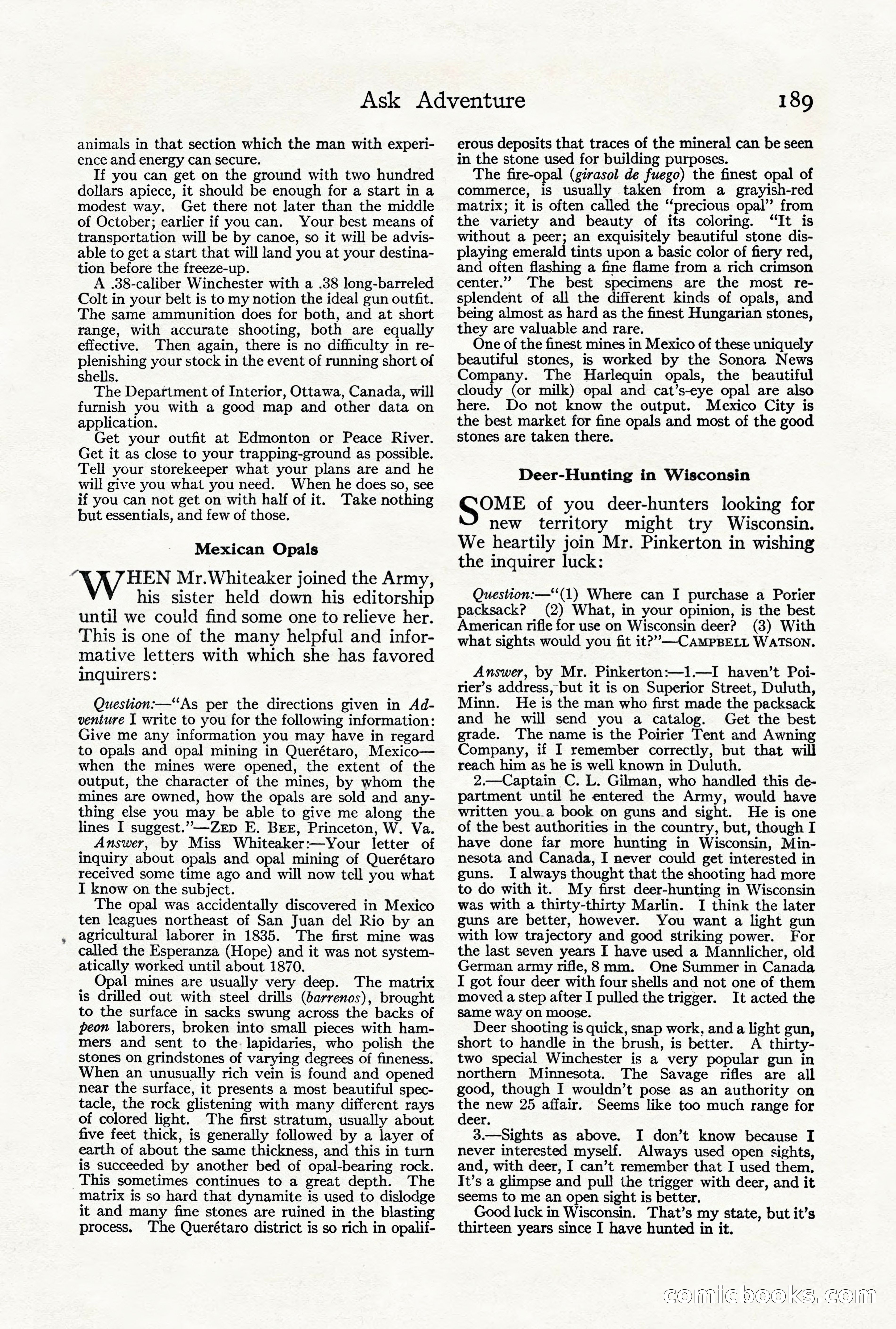 Adventure Magazine, Vol. 21, No. 3 — page 199 of 204