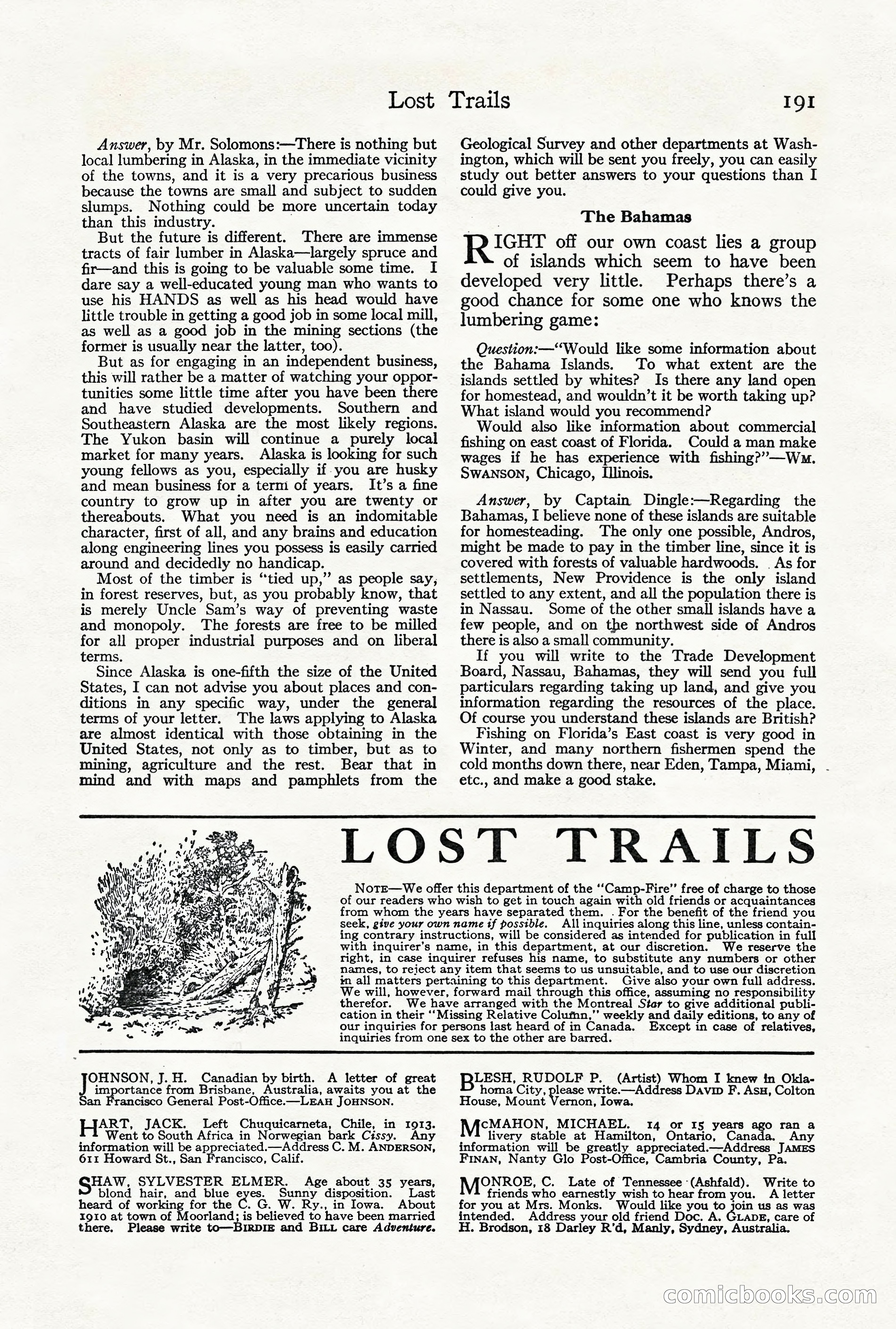 Adventure Magazine, Vol. 21, No. 3 — page 201 of 204