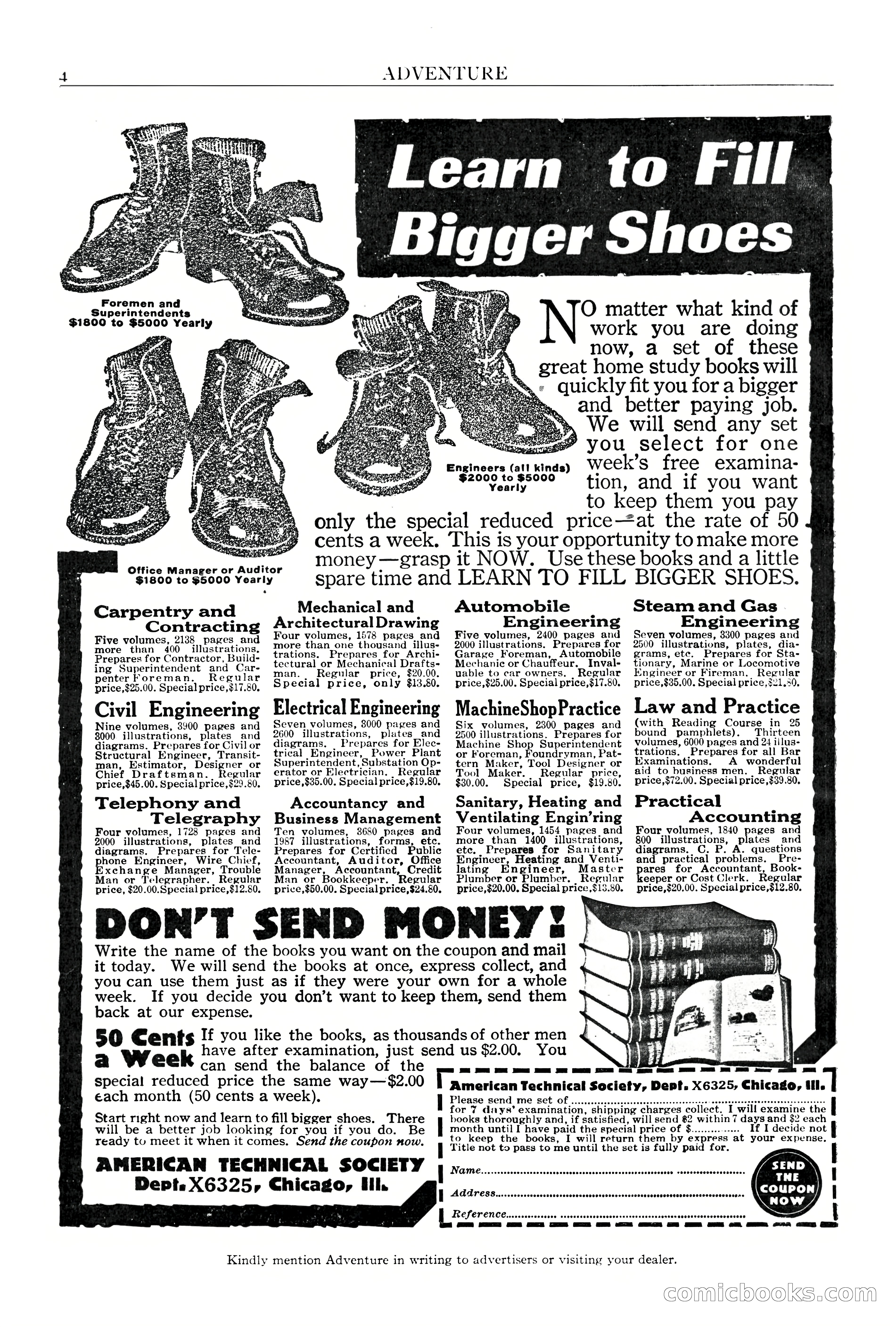 Adventure Magazine, June 3, 1919 — page 6 of 200