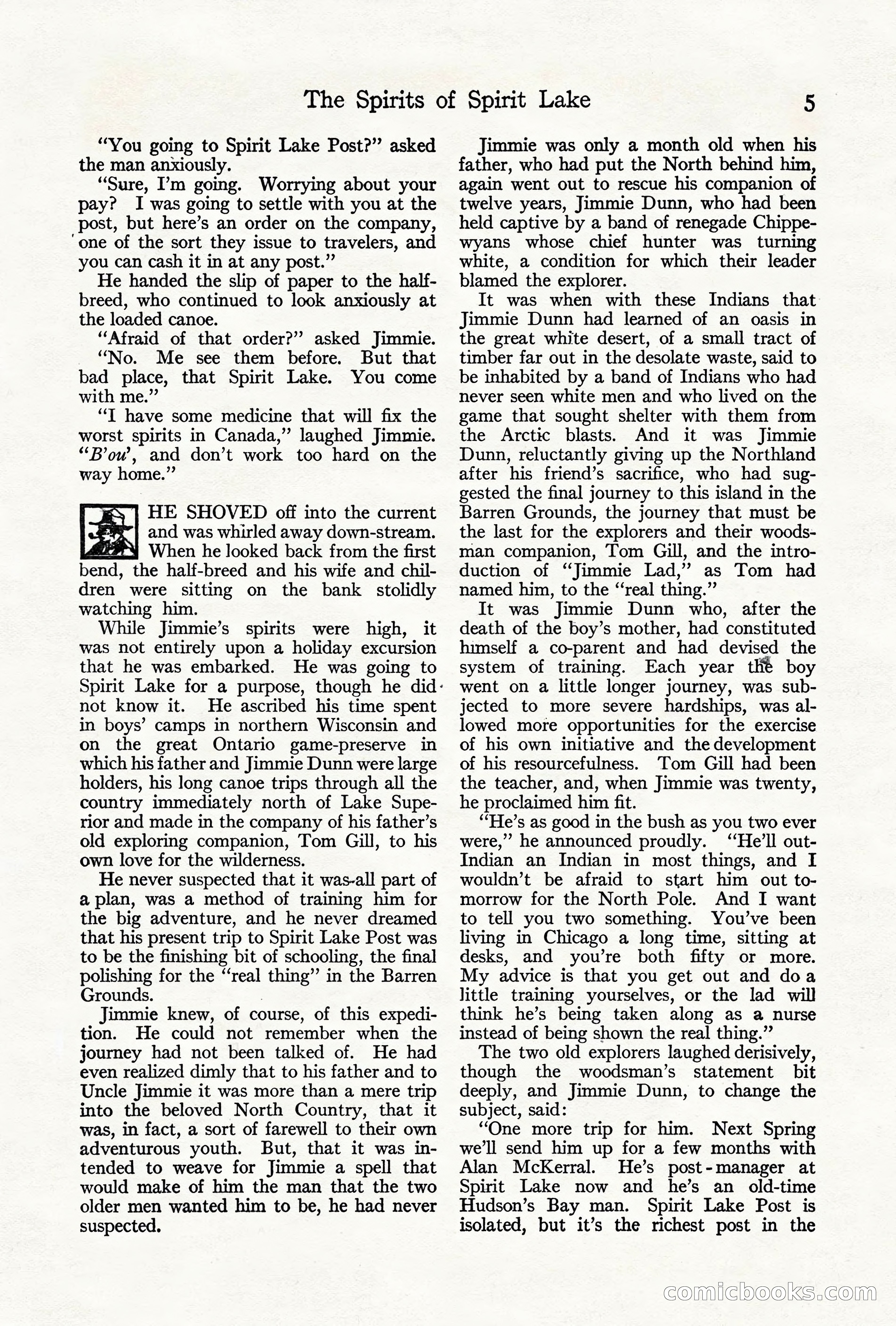 Adventure Magazine, June 3, 1919 — page 11 of 200