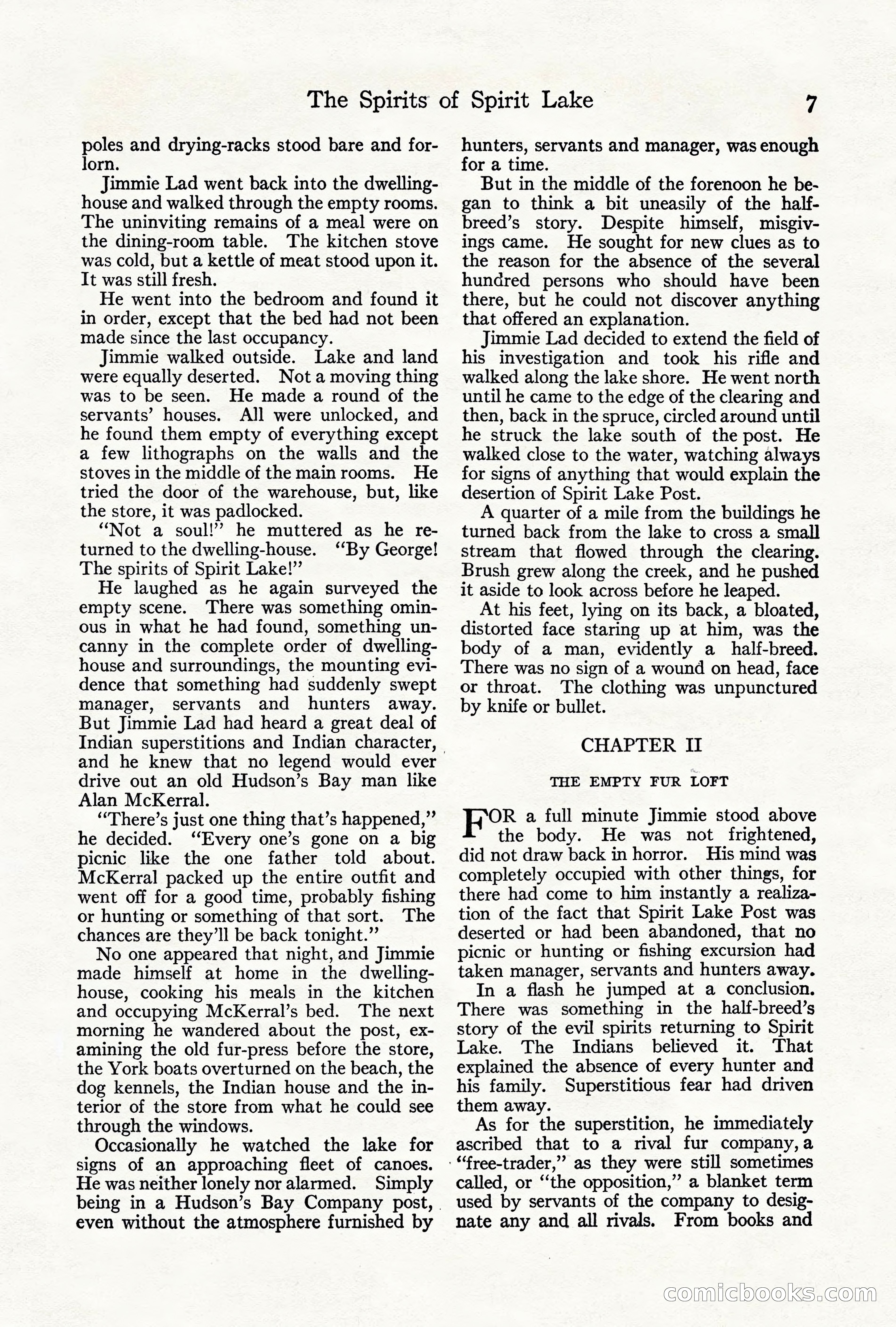 Adventure Magazine, June 3, 1919 — page 13 of 200