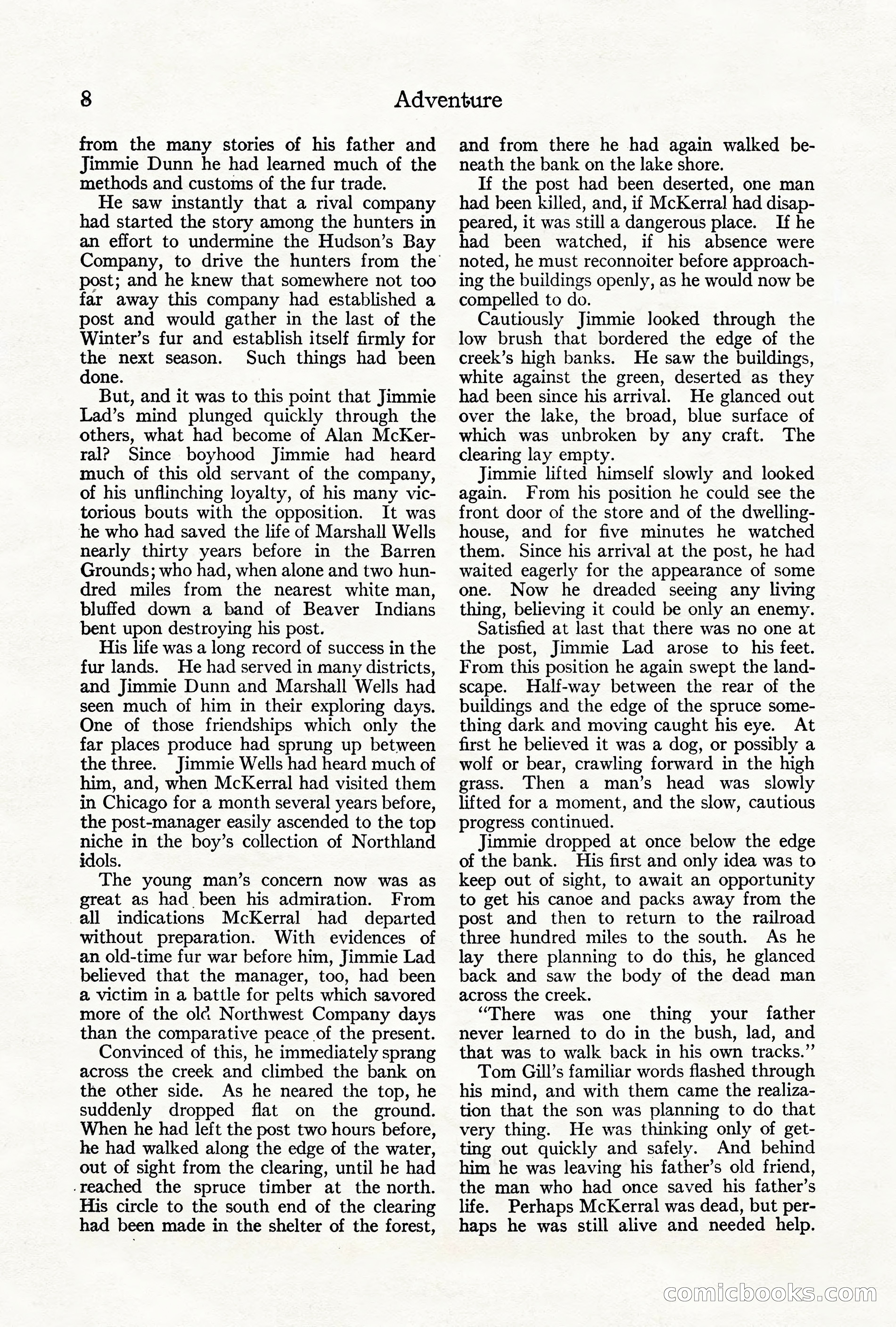 Adventure Magazine, June 3, 1919 — page 14 of 200