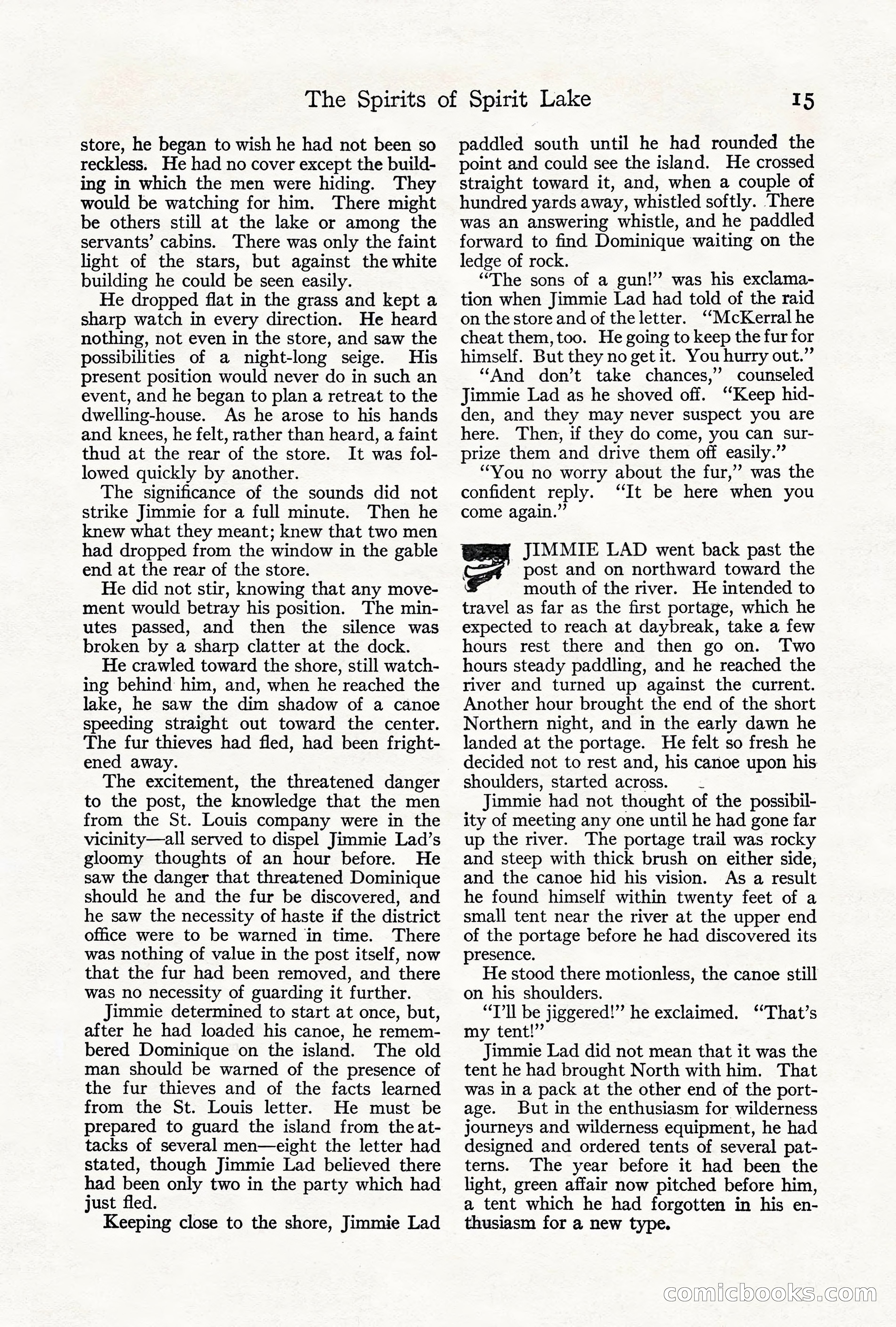 Adventure Magazine, June 3, 1919 — page 21 of 200