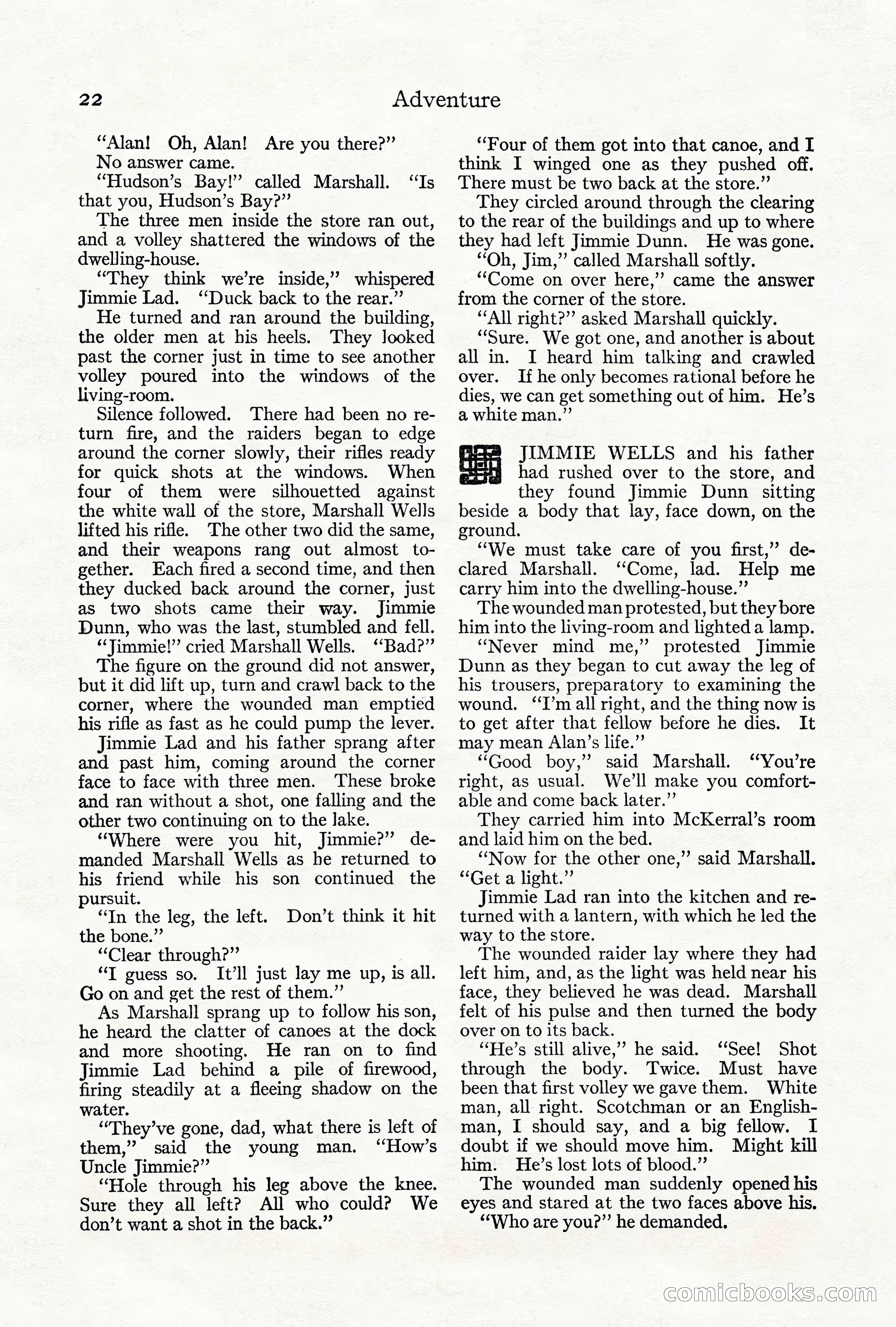 Adventure Magazine, June 3, 1919 — page 28 of 200