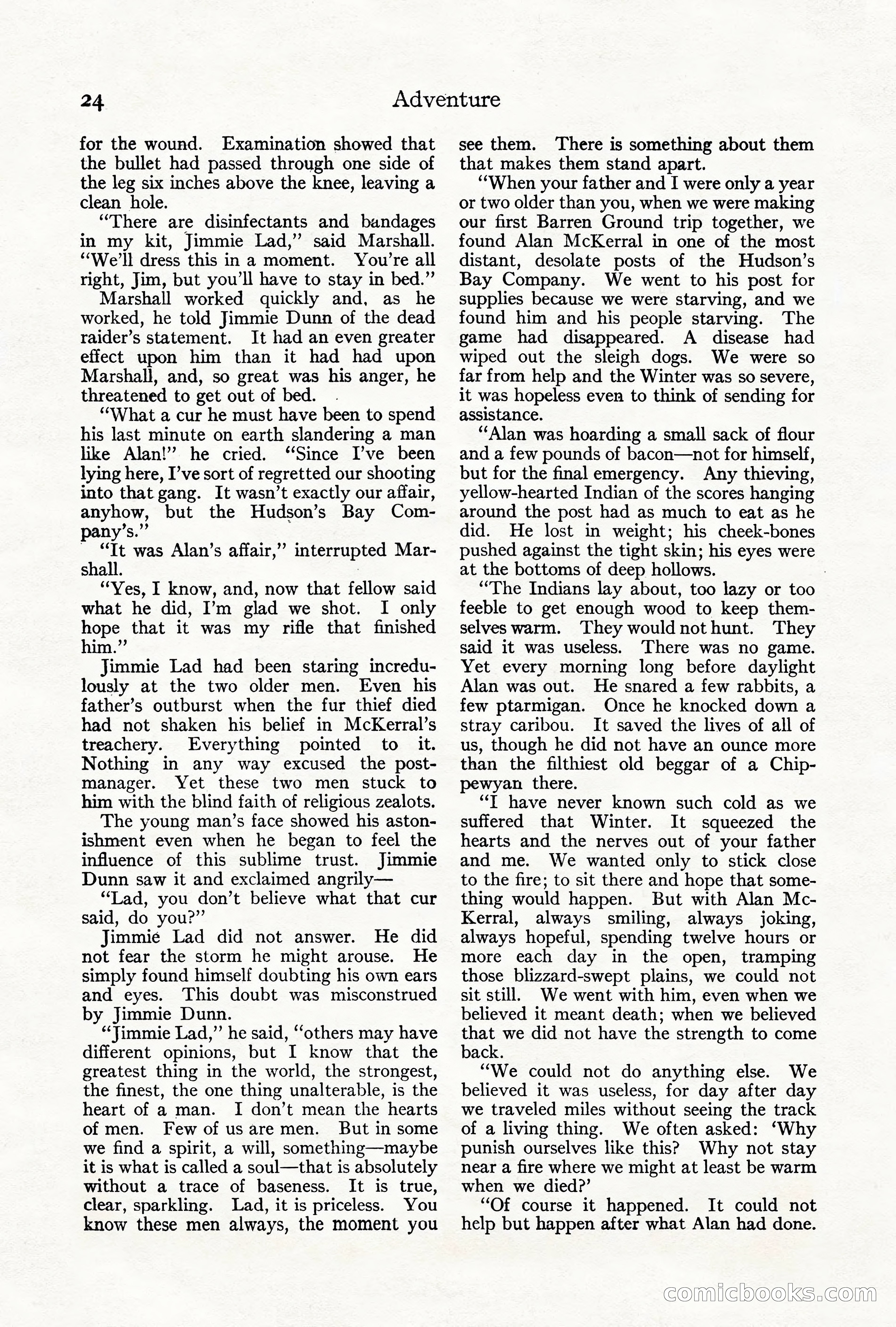 Adventure Magazine, June 3, 1919 — page 30 of 200