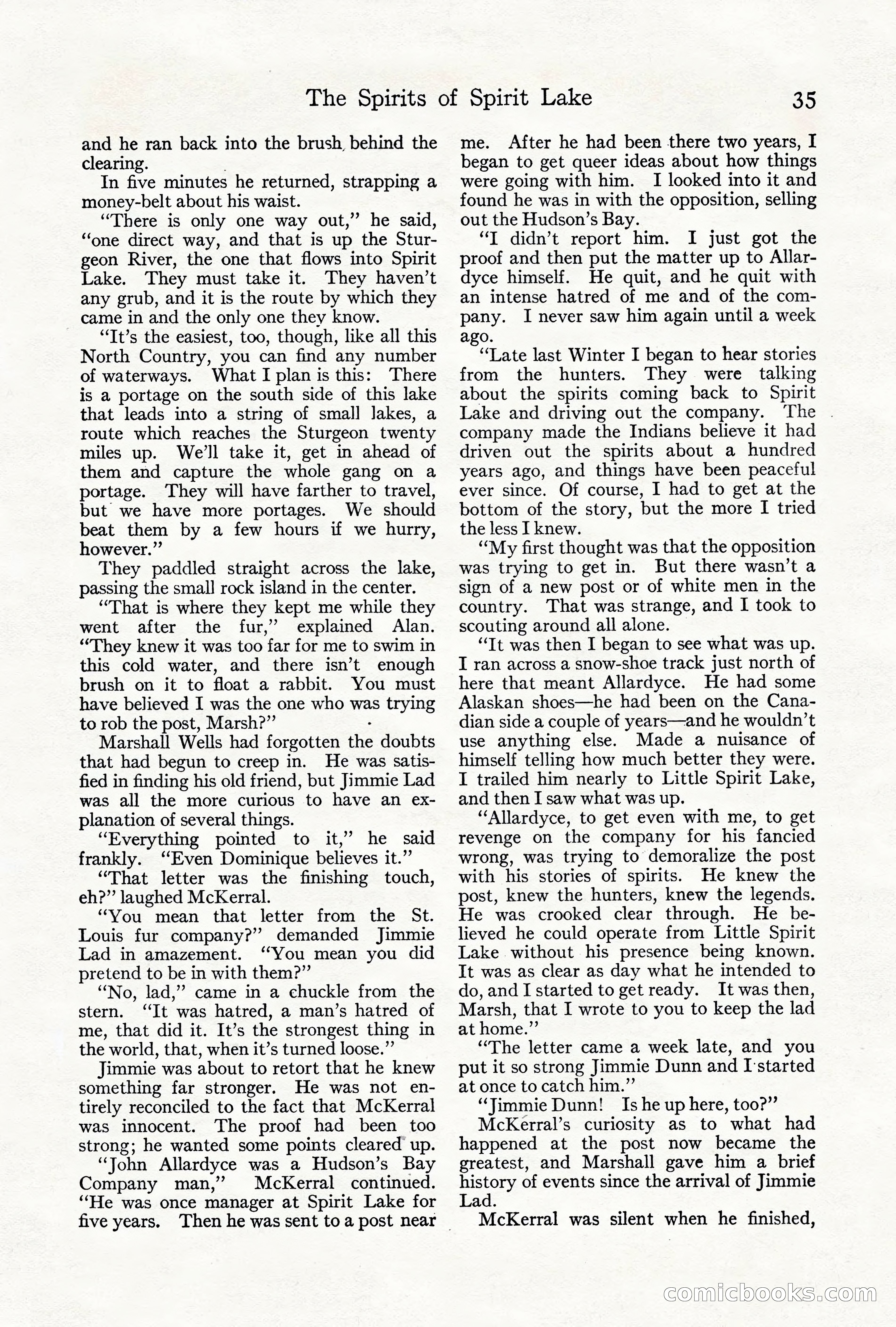 Adventure Magazine, June 3, 1919 — page 41 of 200