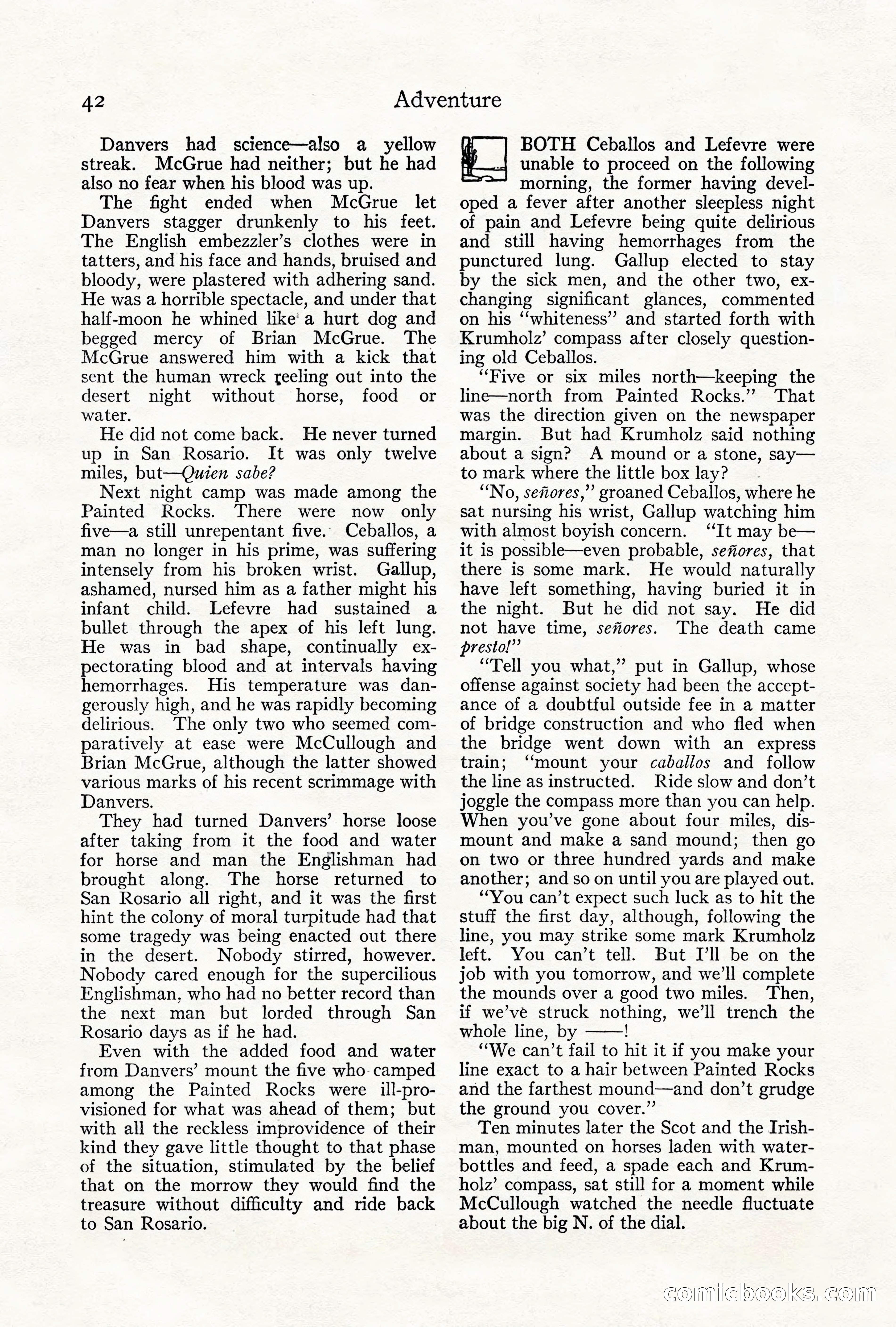Adventure Magazine, June 3, 1919 — page 48 of 200