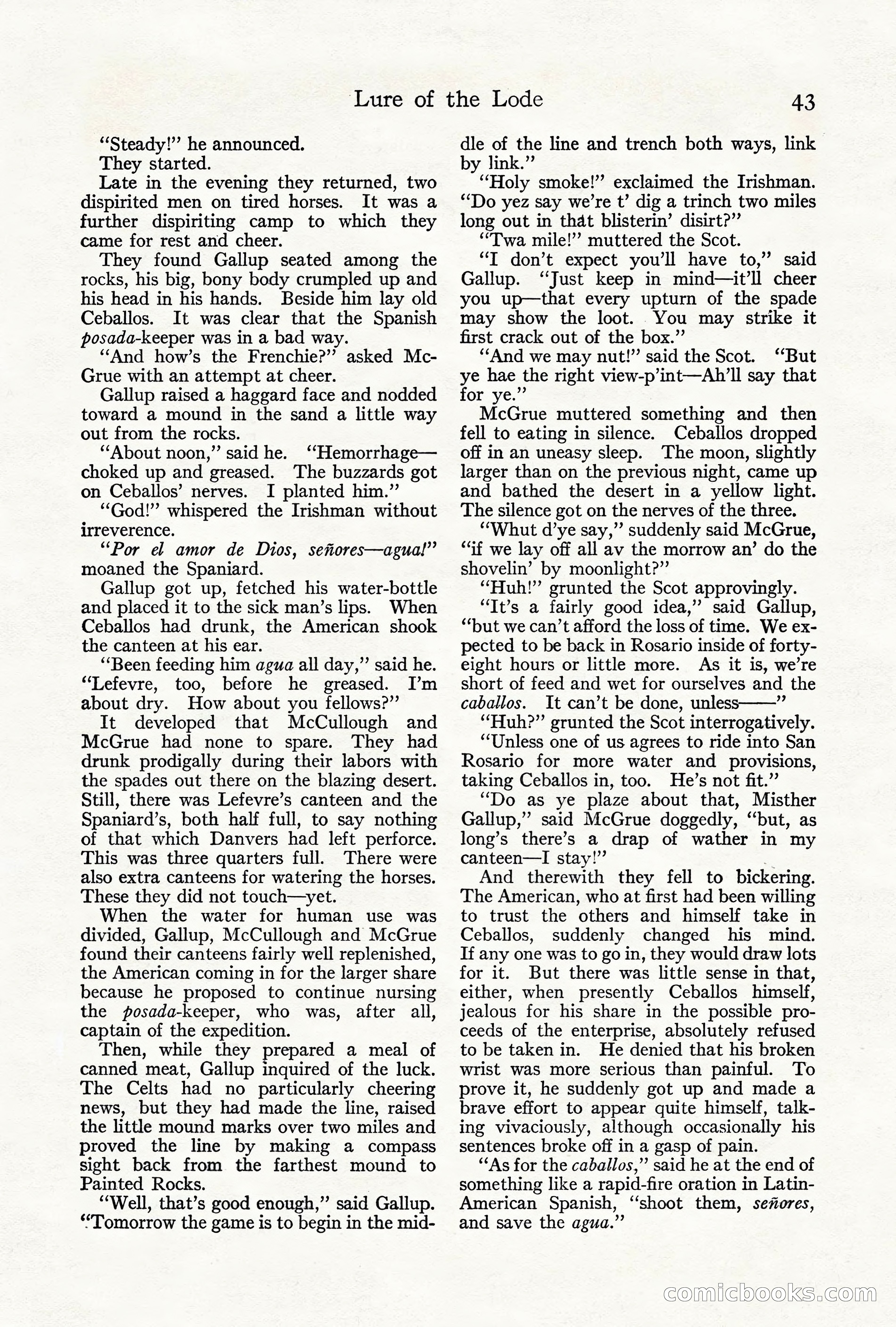 Adventure Magazine, June 3, 1919 — page 49 of 200