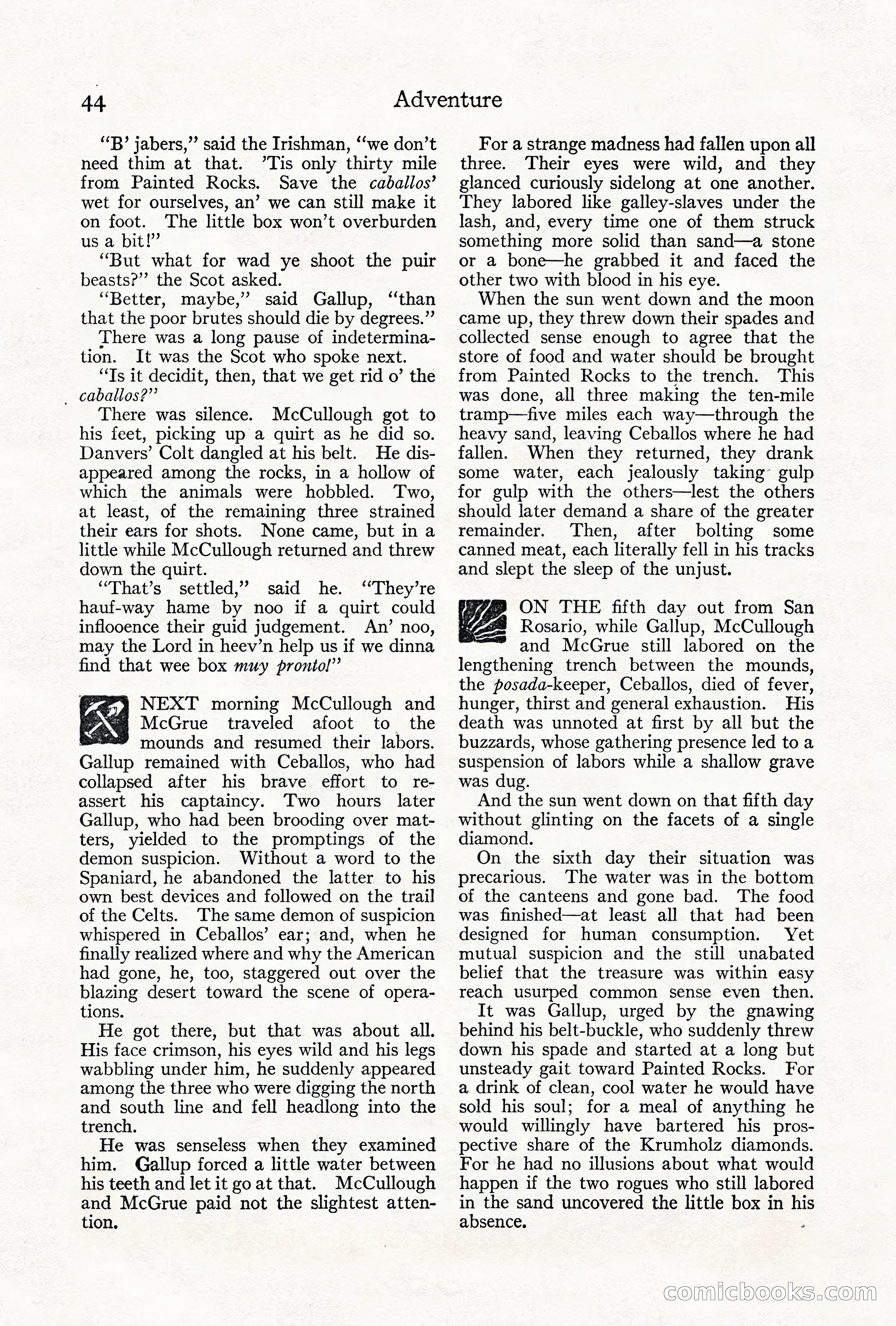 Adventure Magazine, June 3, 1919 — page 50 of 200