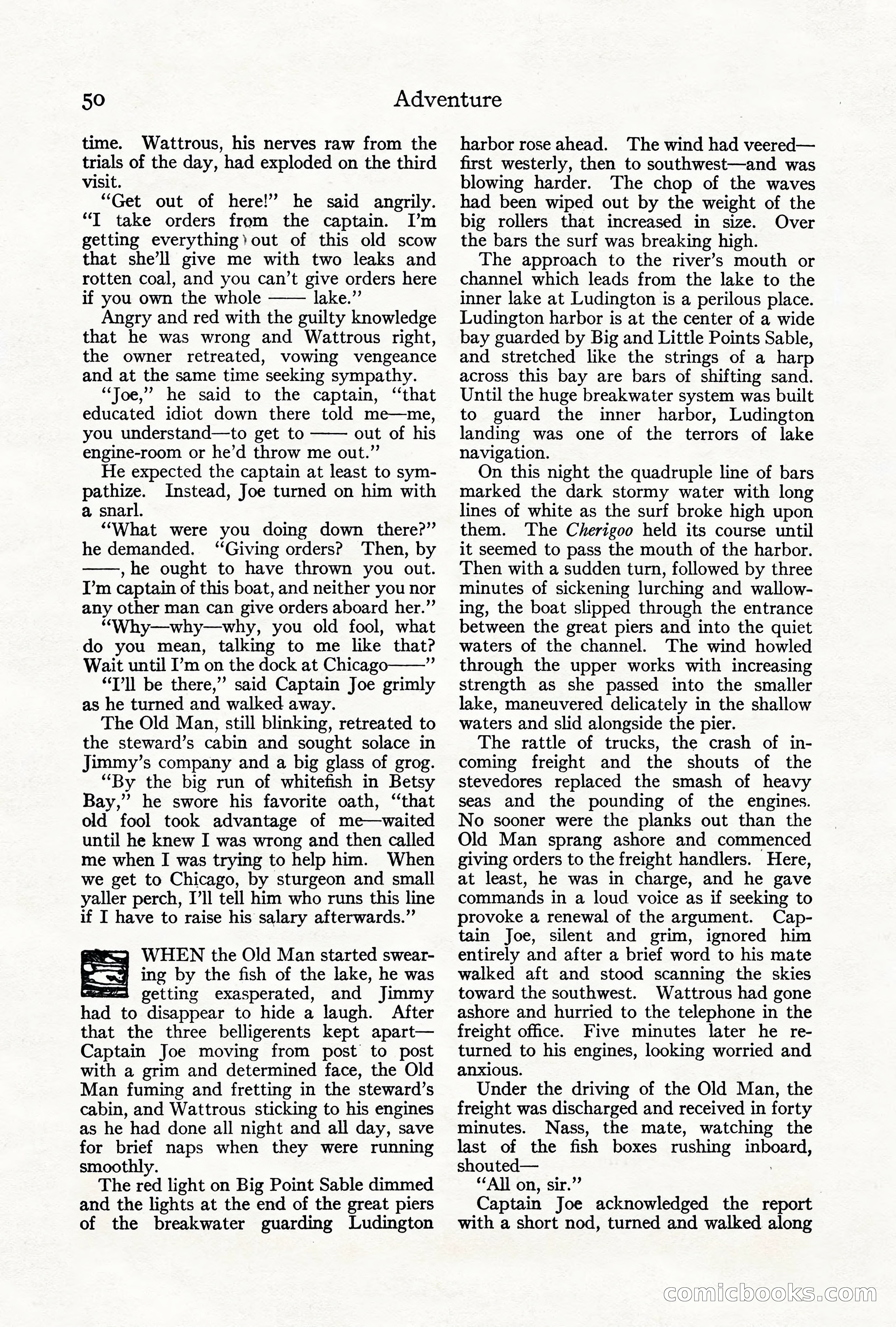 Adventure Magazine, June 3, 1919 — page 56 of 200