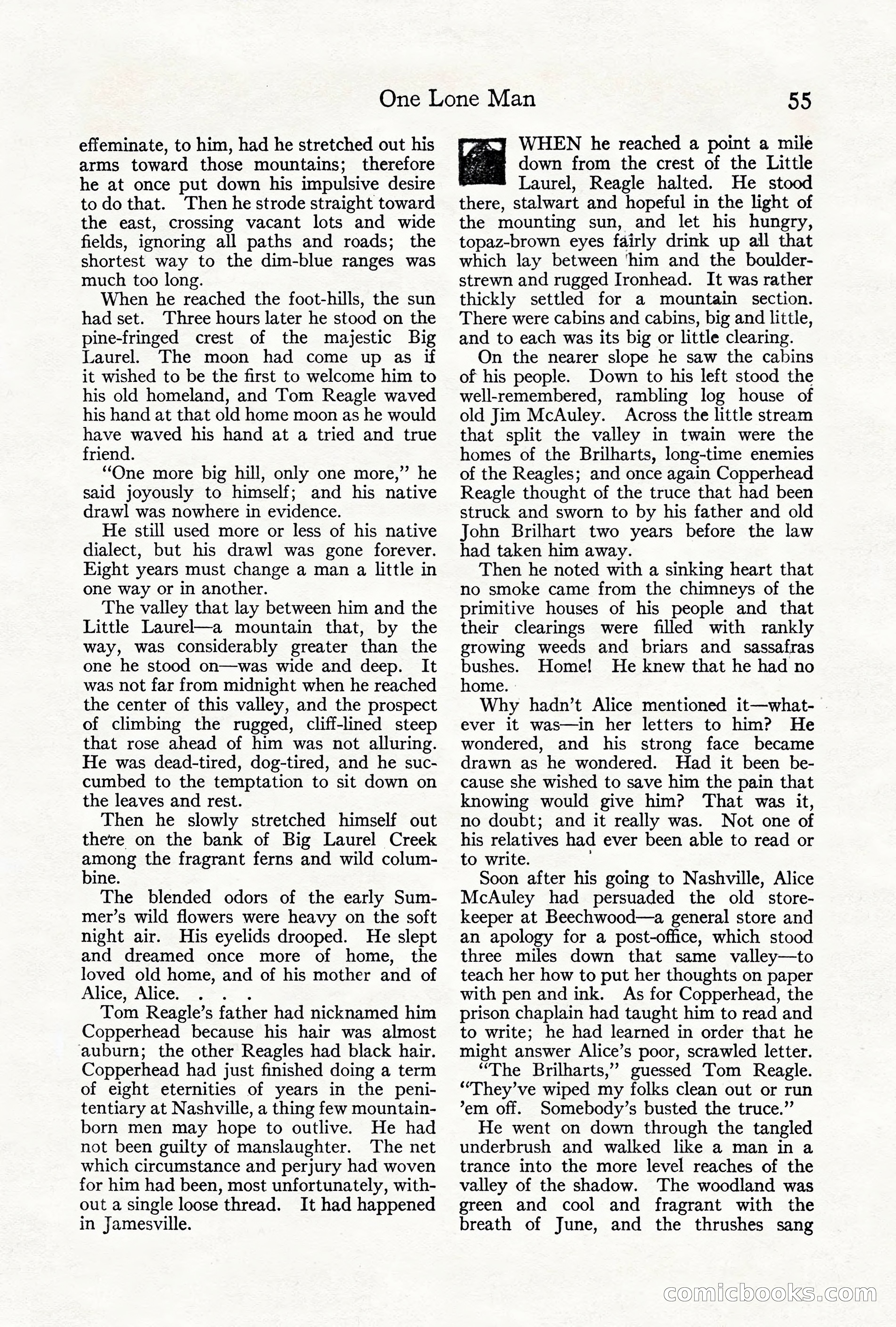 Adventure Magazine, June 3, 1919 — page 61 of 200