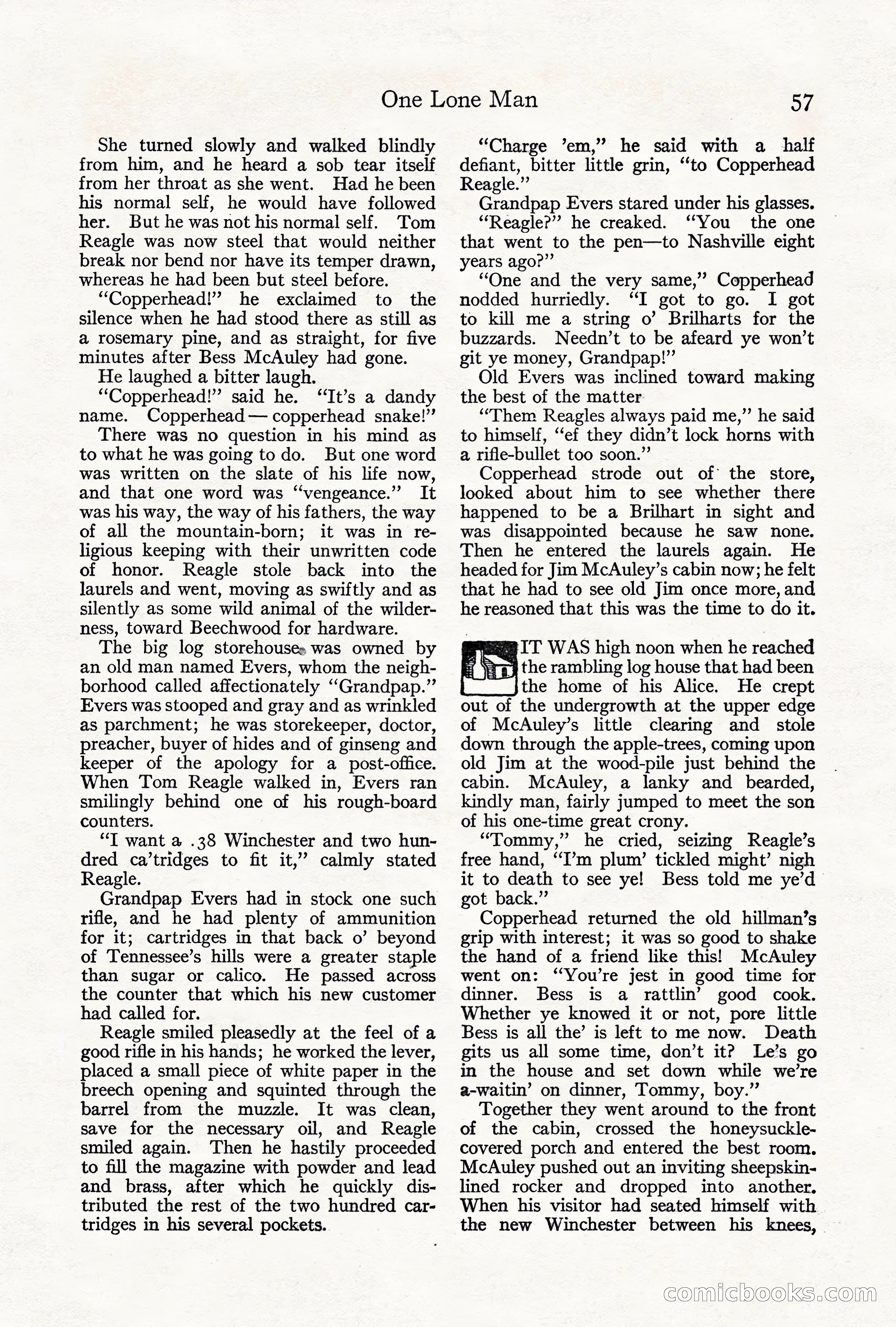 Adventure Magazine, June 3, 1919 — page 63 of 200