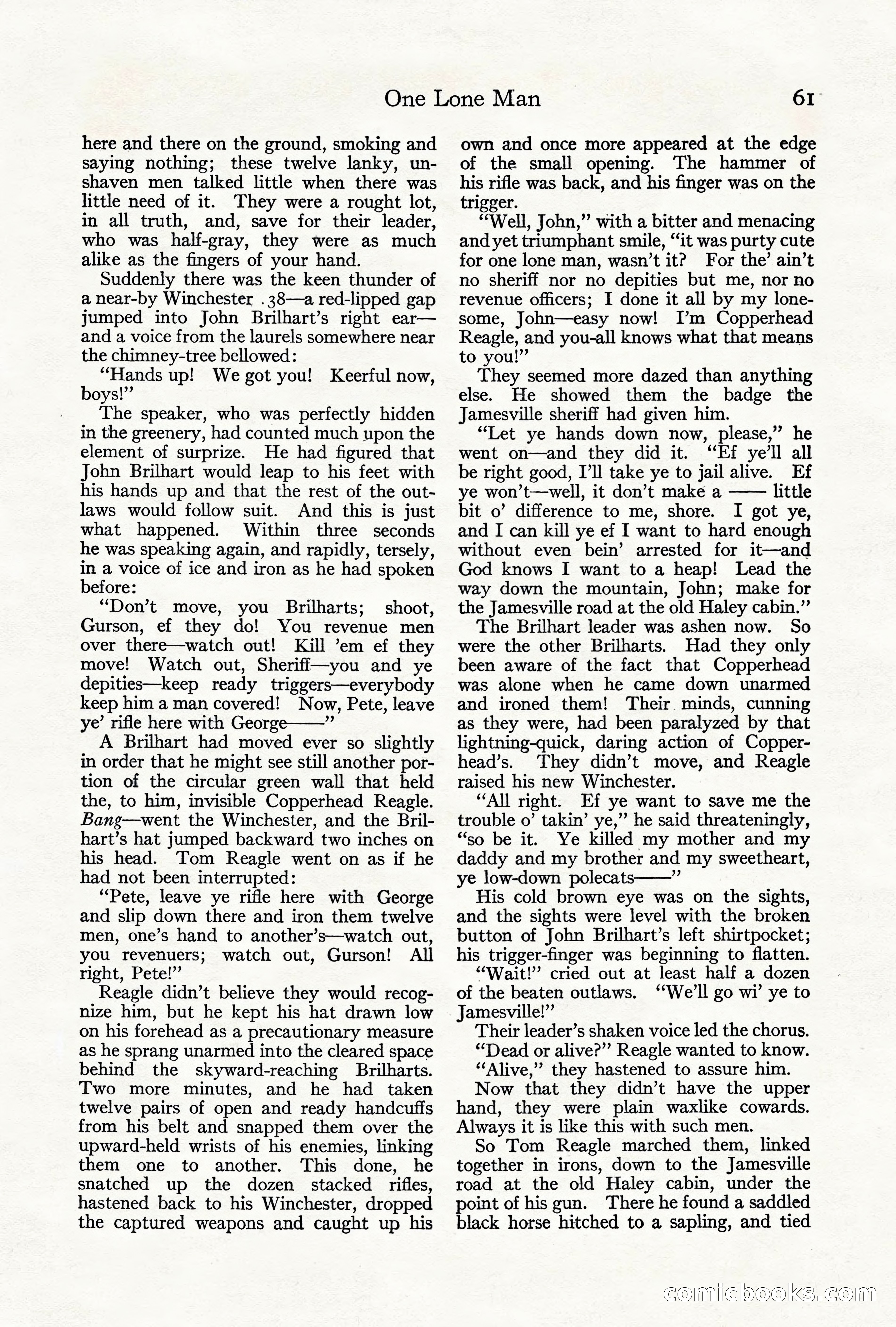 Adventure Magazine, June 3, 1919 — page 67 of 200