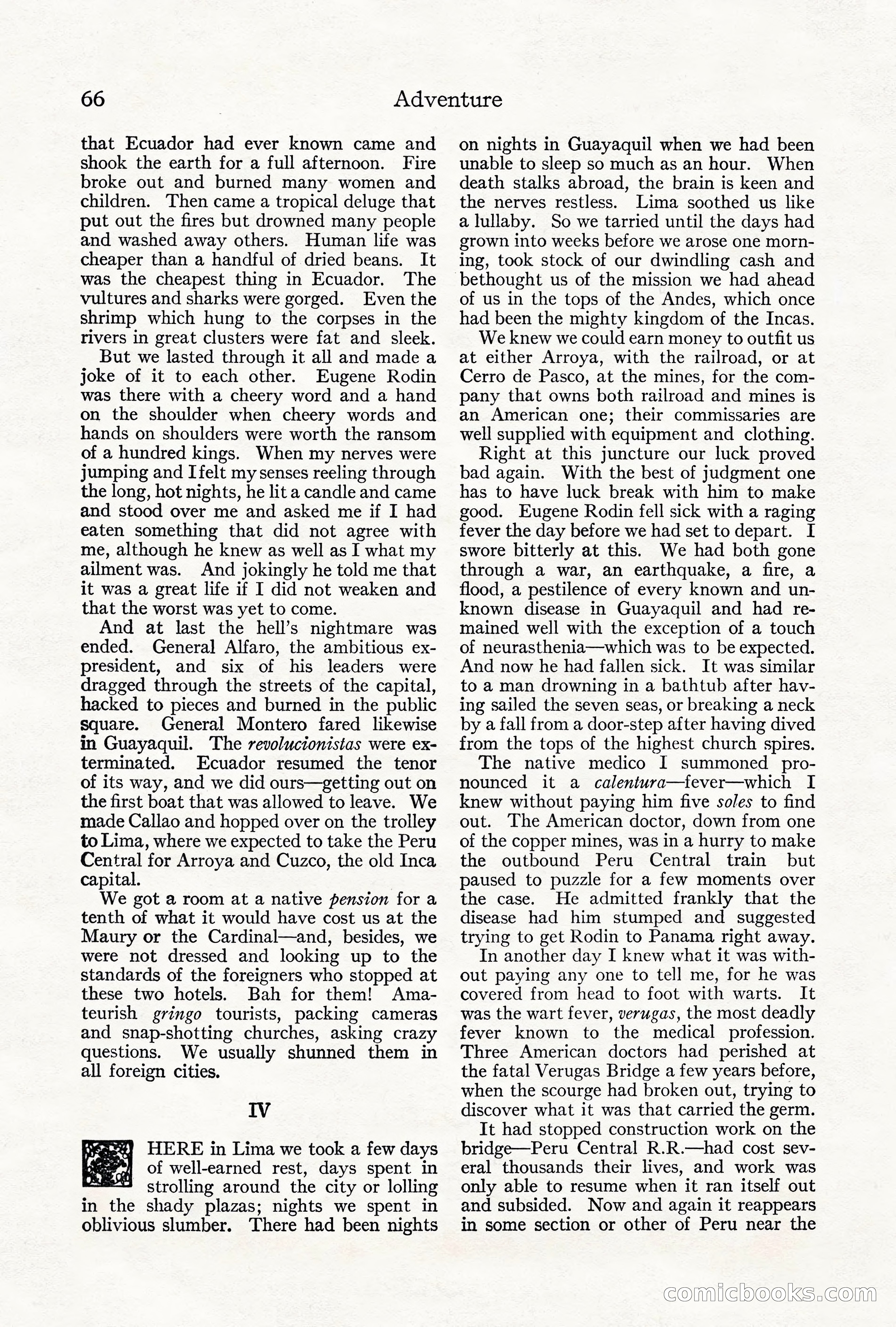 Adventure Magazine, June 3, 1919 — page 72 of 200