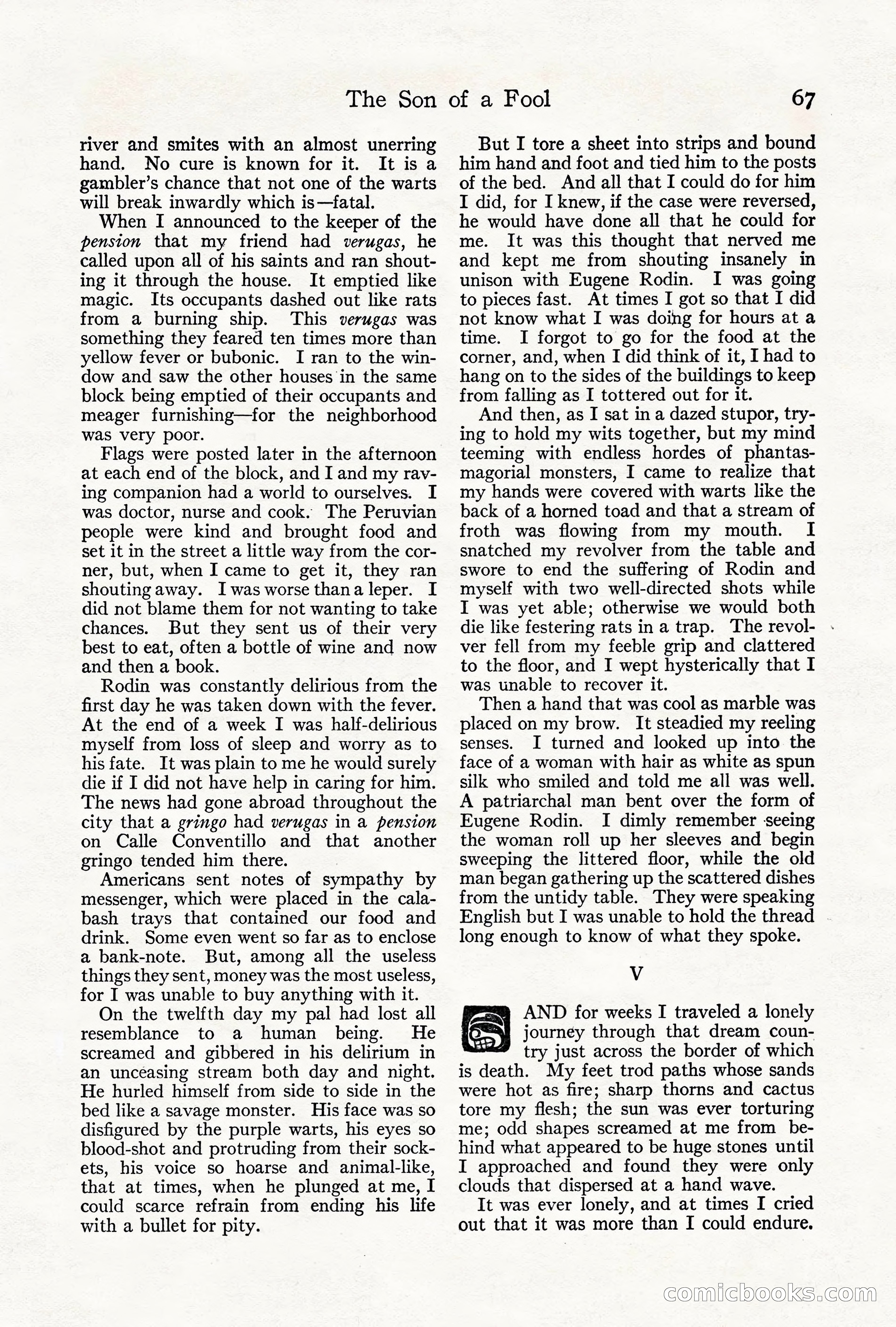 Adventure Magazine, June 3, 1919 — page 73 of 200