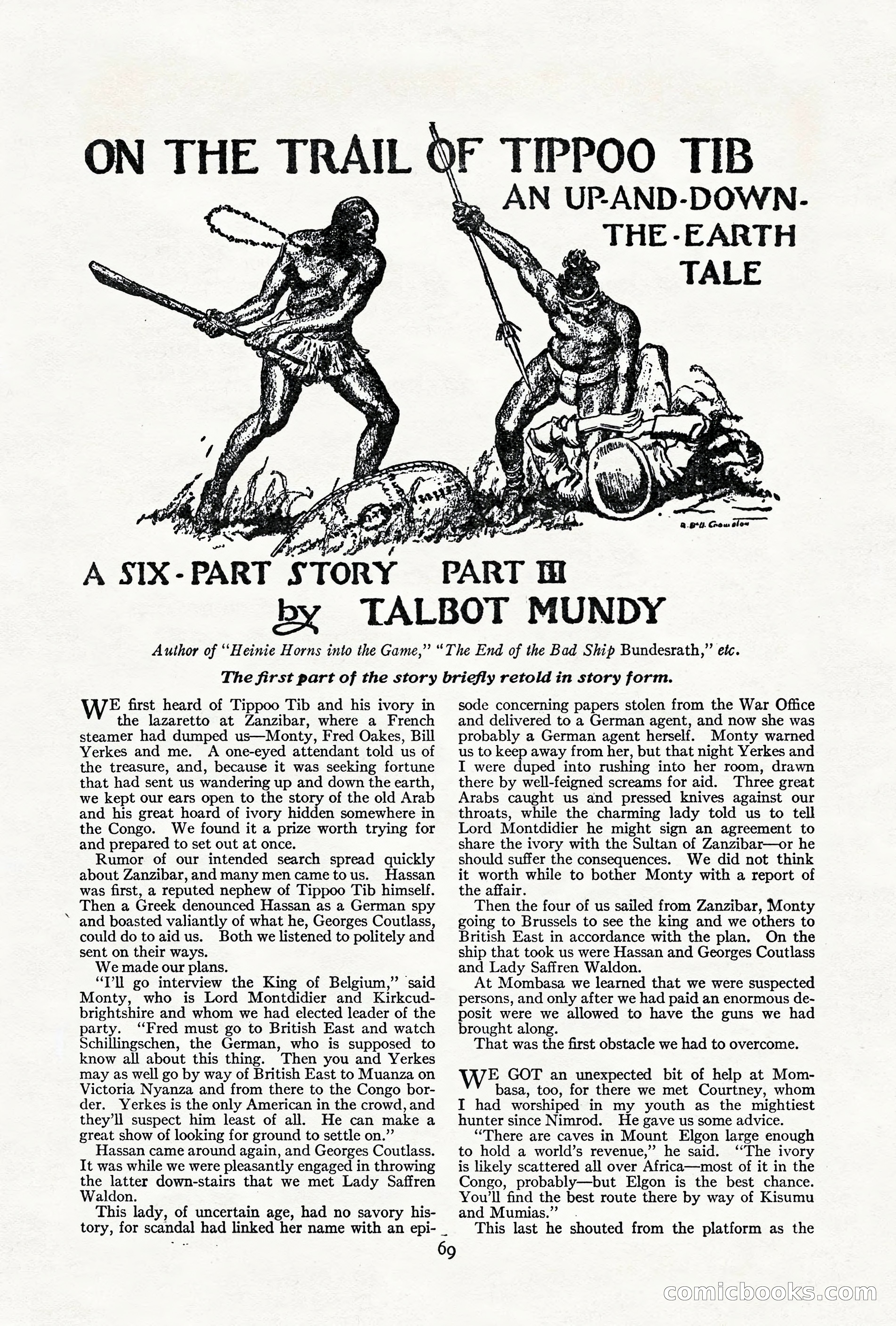 Adventure Magazine, June 3, 1919 — page 75 of 200