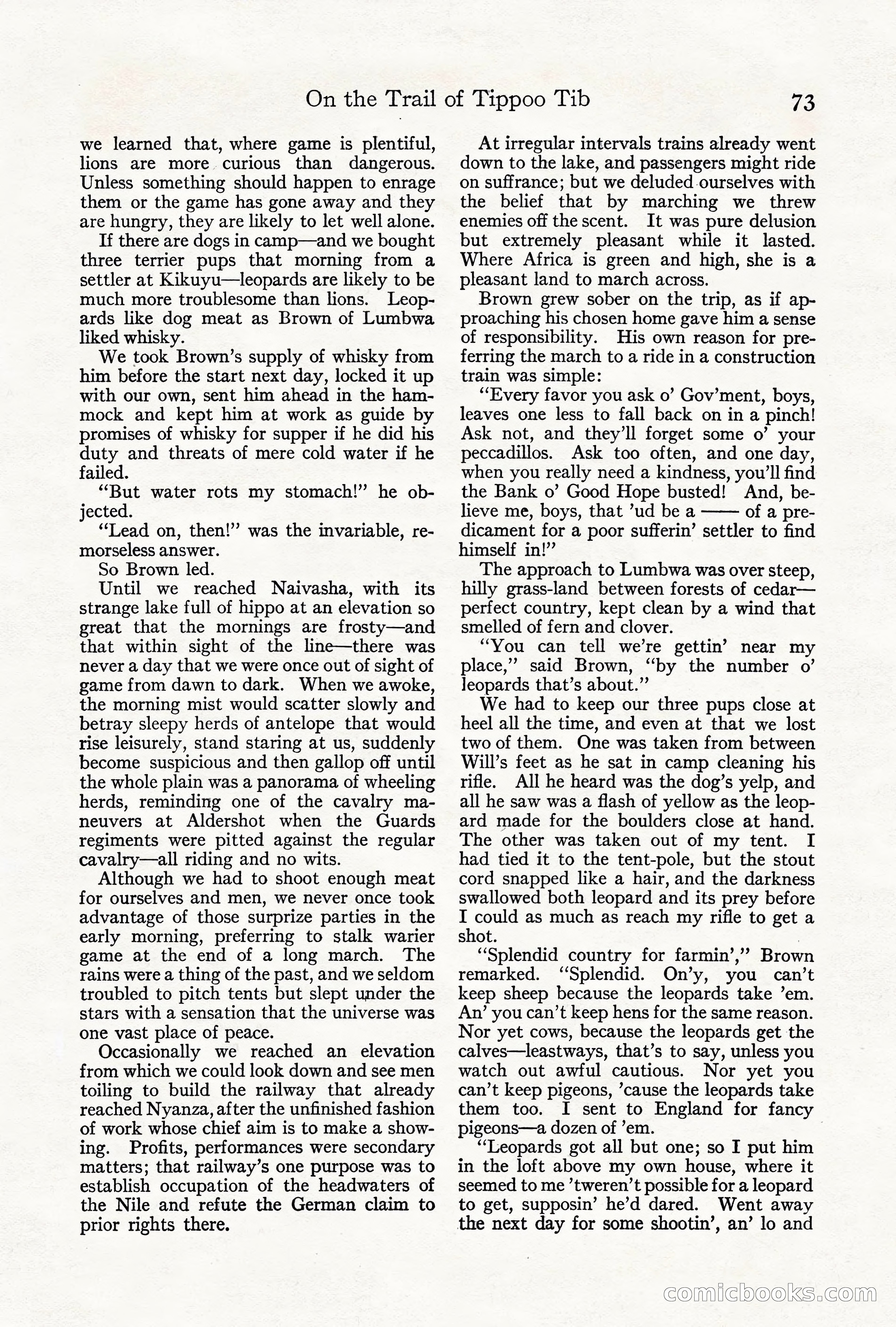Adventure Magazine, June 3, 1919 — page 79 of 200