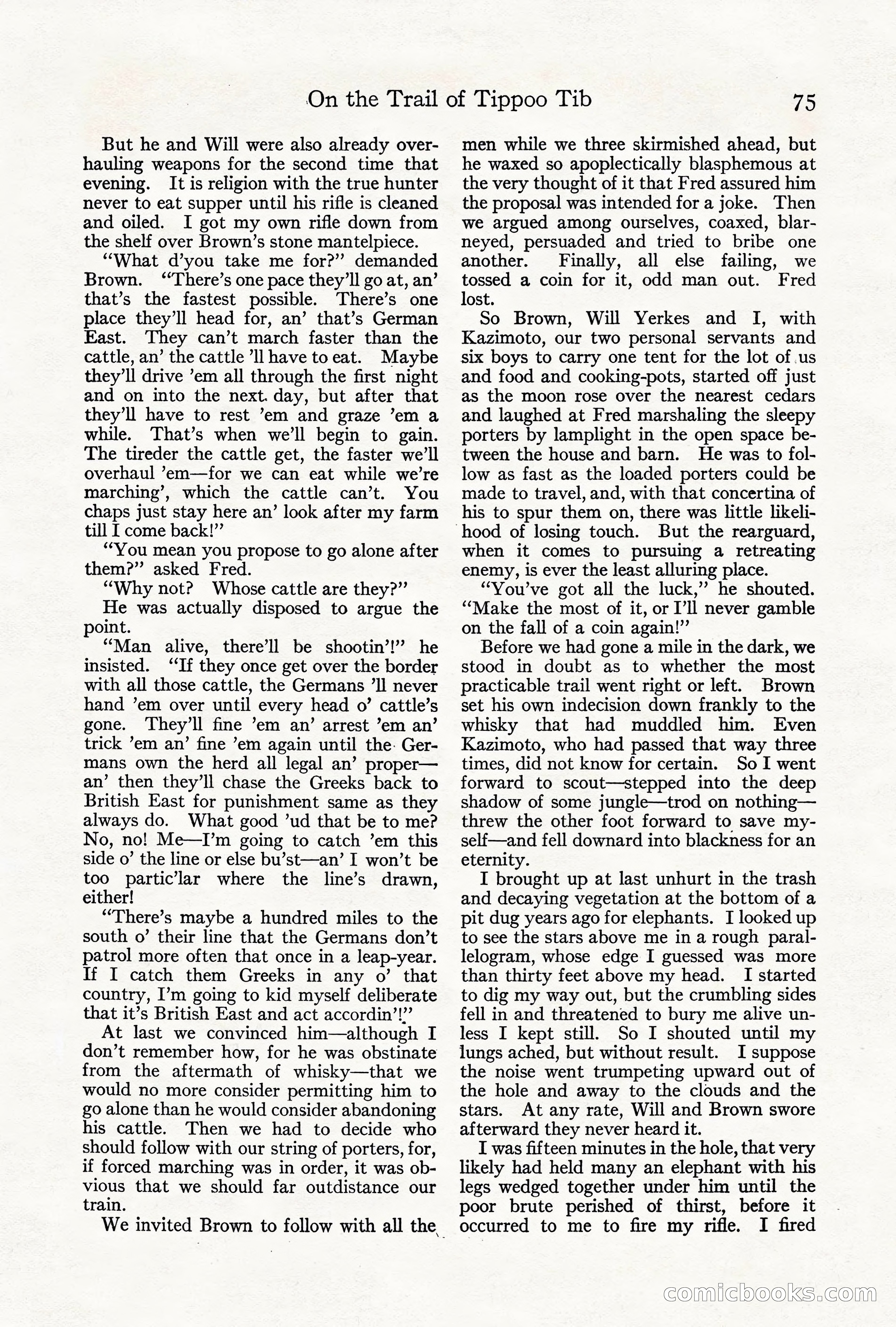 Adventure Magazine, June 3, 1919 — page 81 of 200