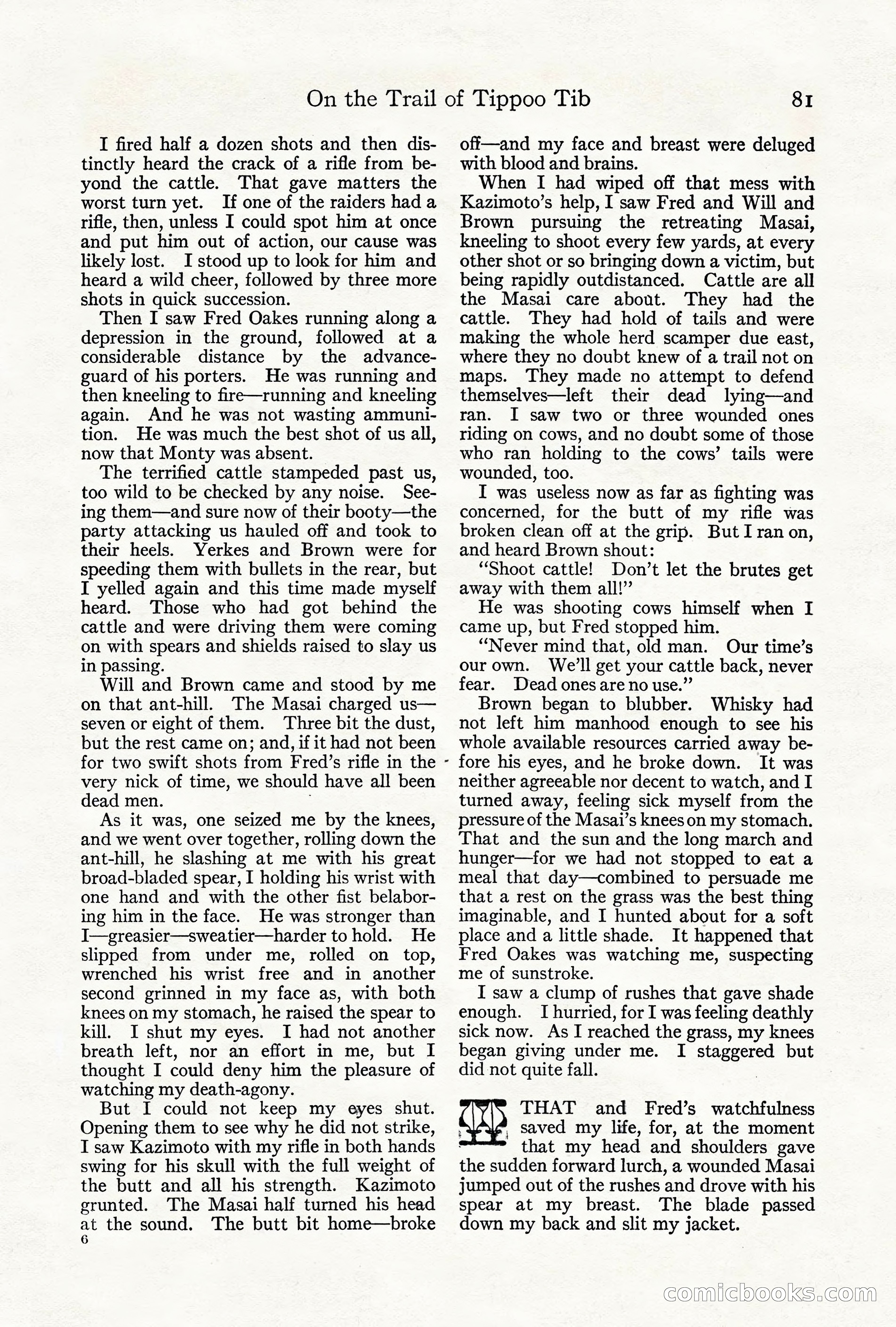Adventure Magazine, June 3, 1919 — page 87 of 200