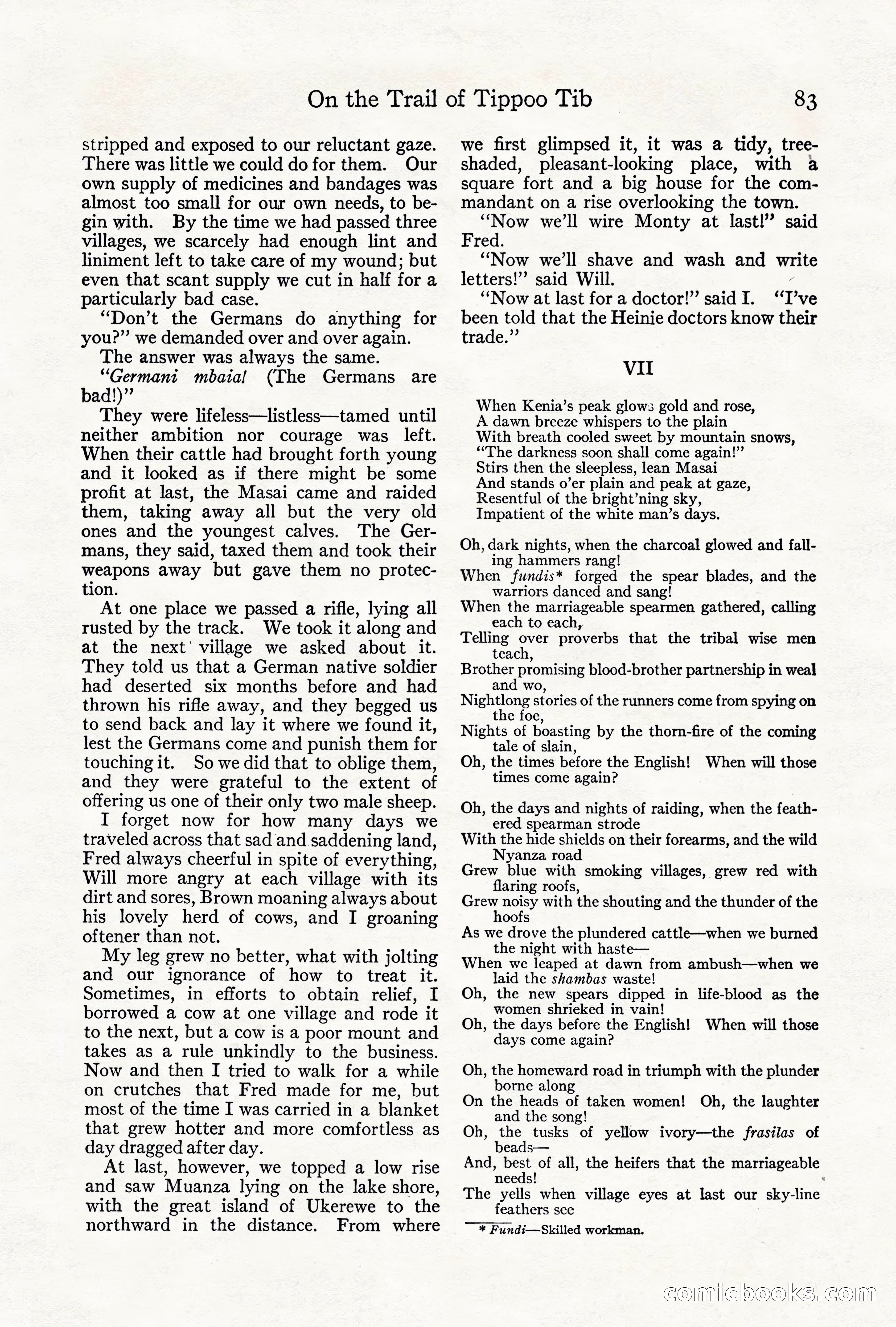 Adventure Magazine, June 3, 1919 — page 89 of 200