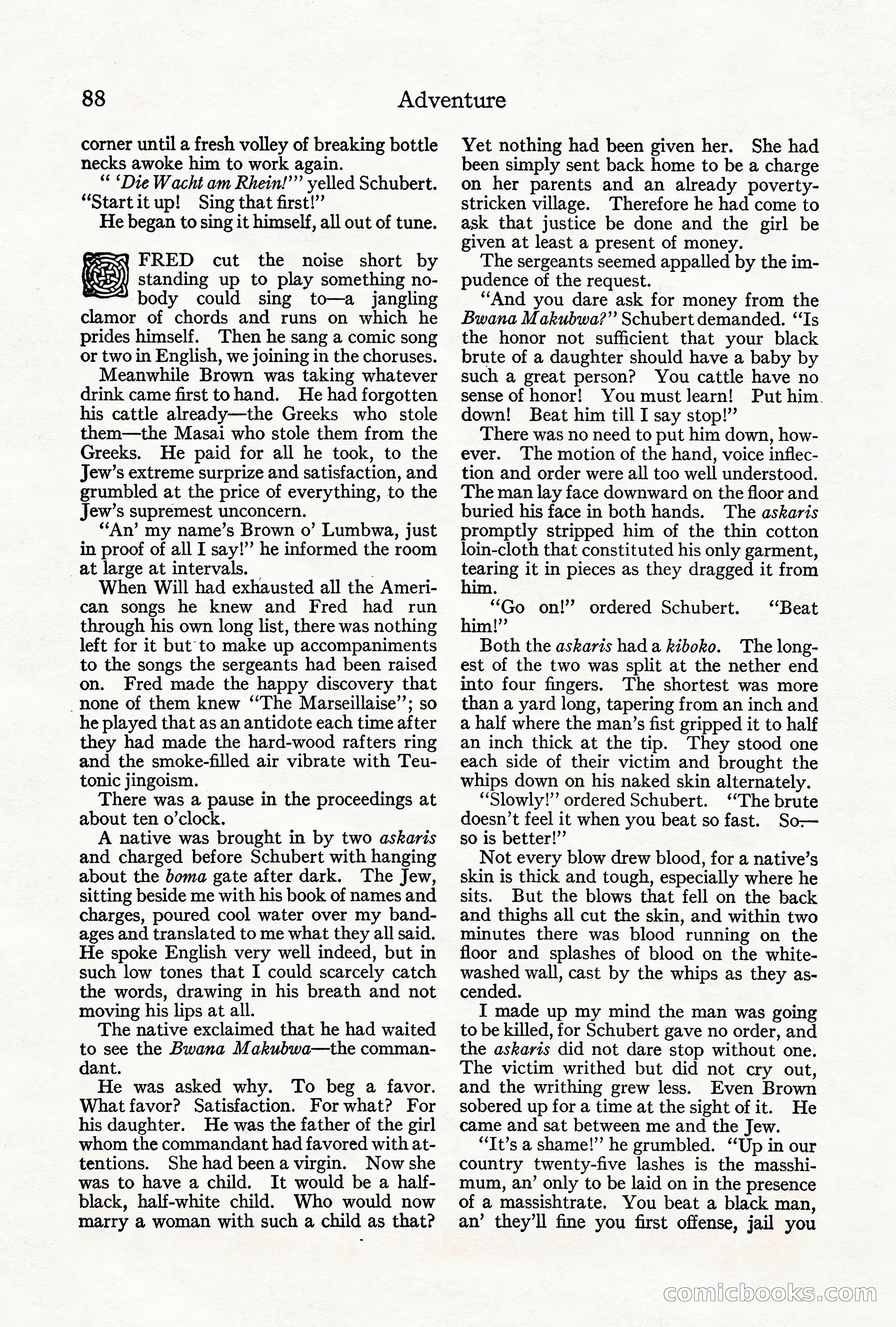 Adventure Magazine, June 3, 1919 — page 94 of 200