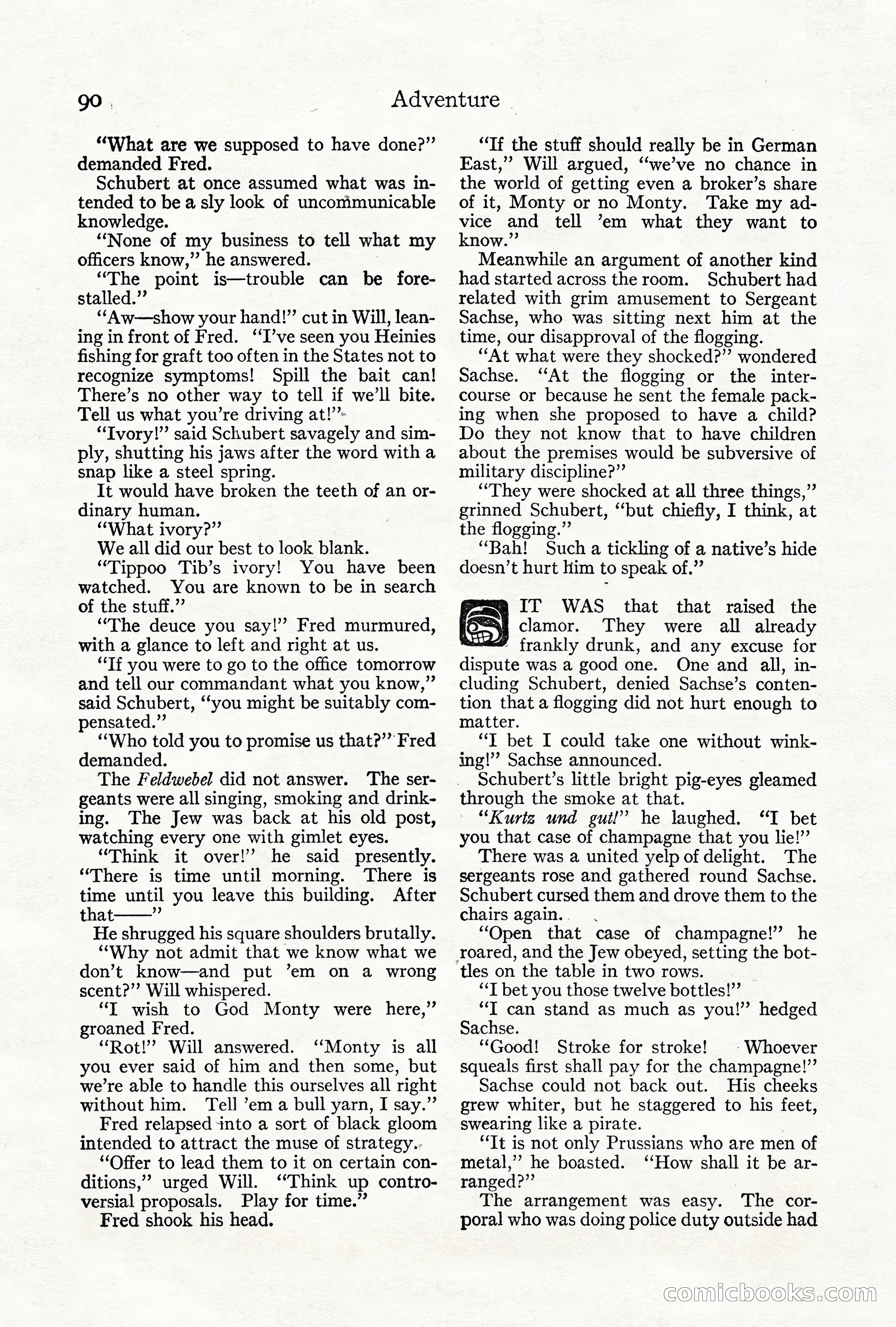 Adventure Magazine, June 3, 1919 — page 96 of 200