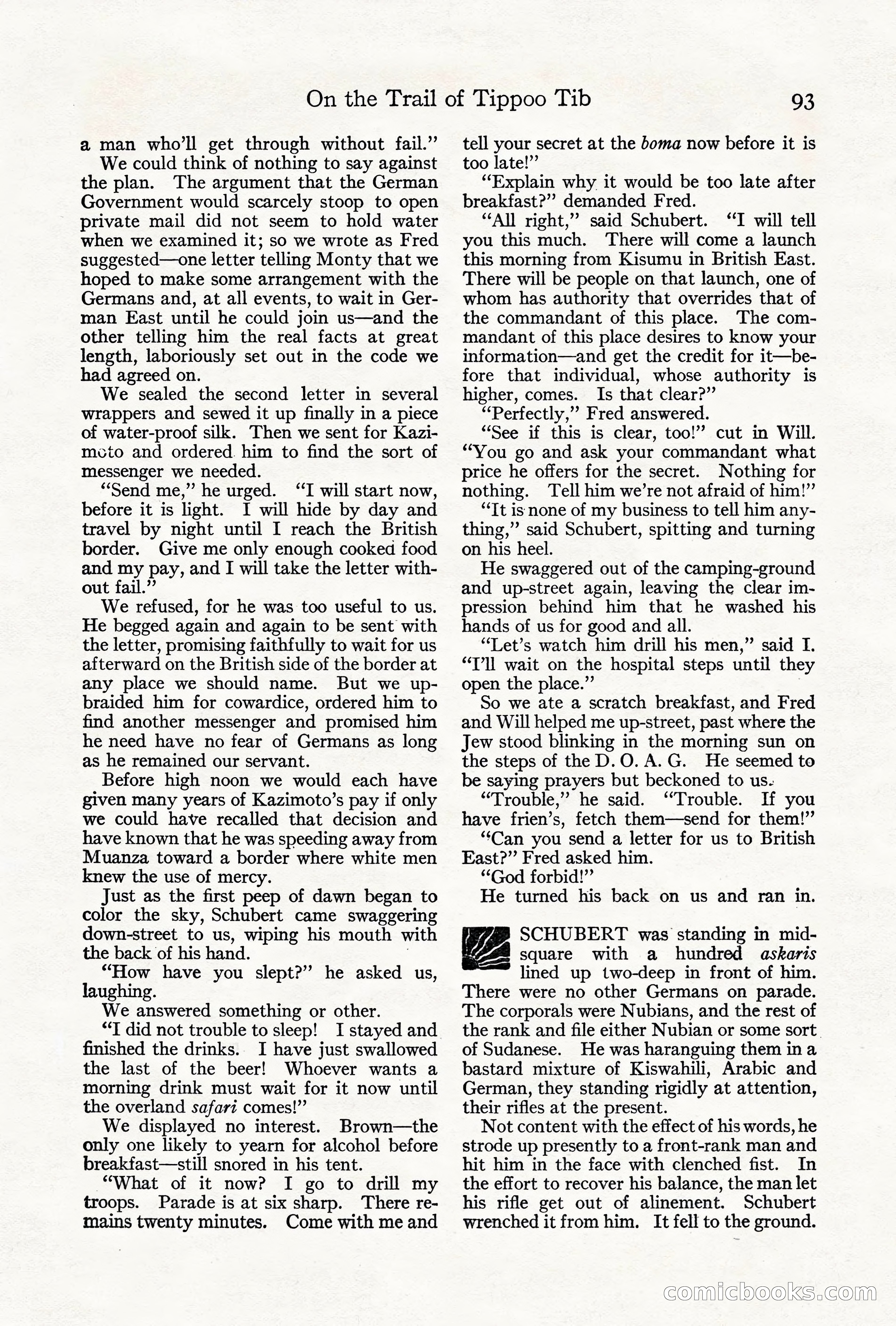 Adventure Magazine, June 3, 1919 — page 99 of 200