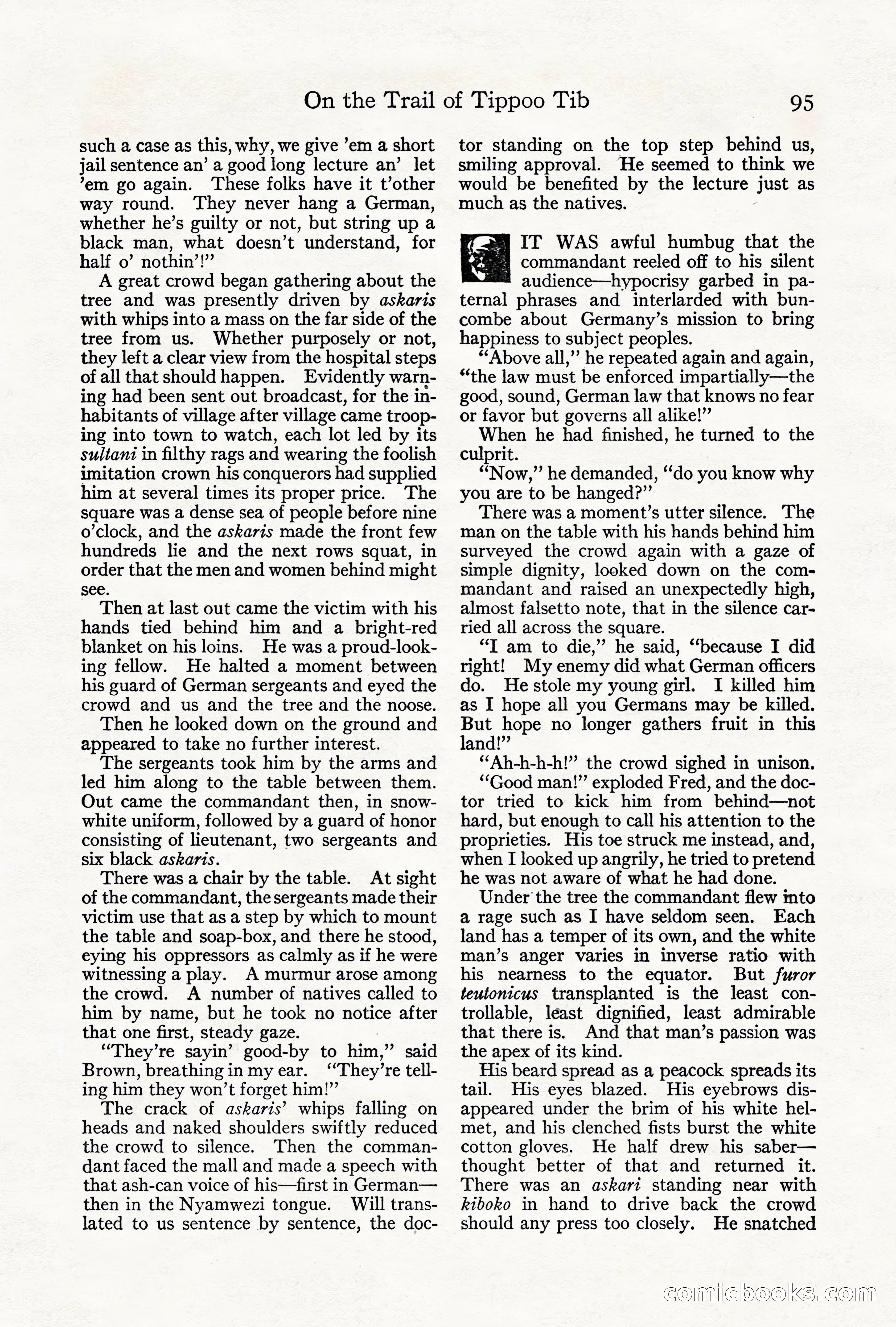 Adventure Magazine, June 3, 1919 — page 101 of 200