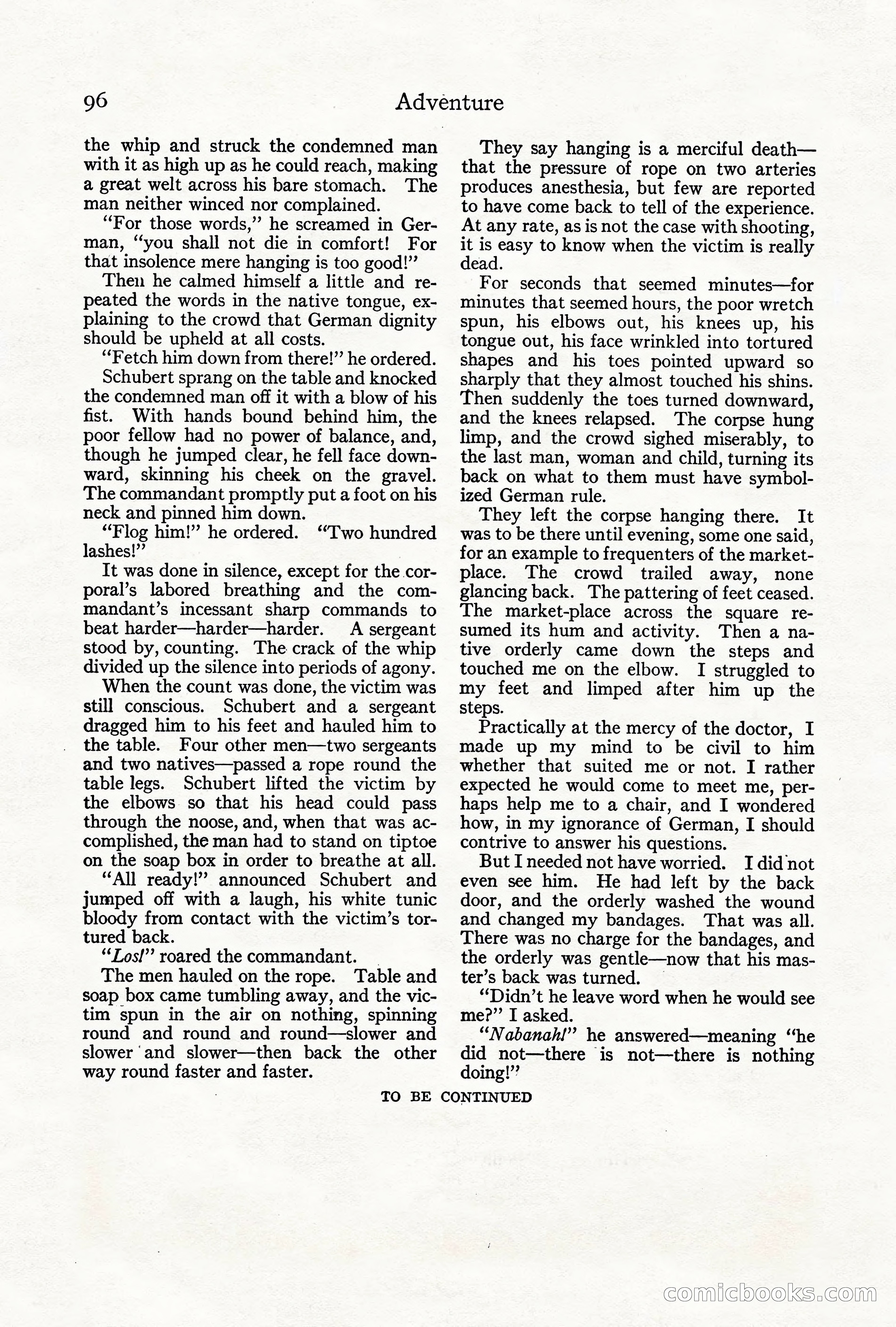 Adventure Magazine, June 3, 1919 — page 102 of 200
