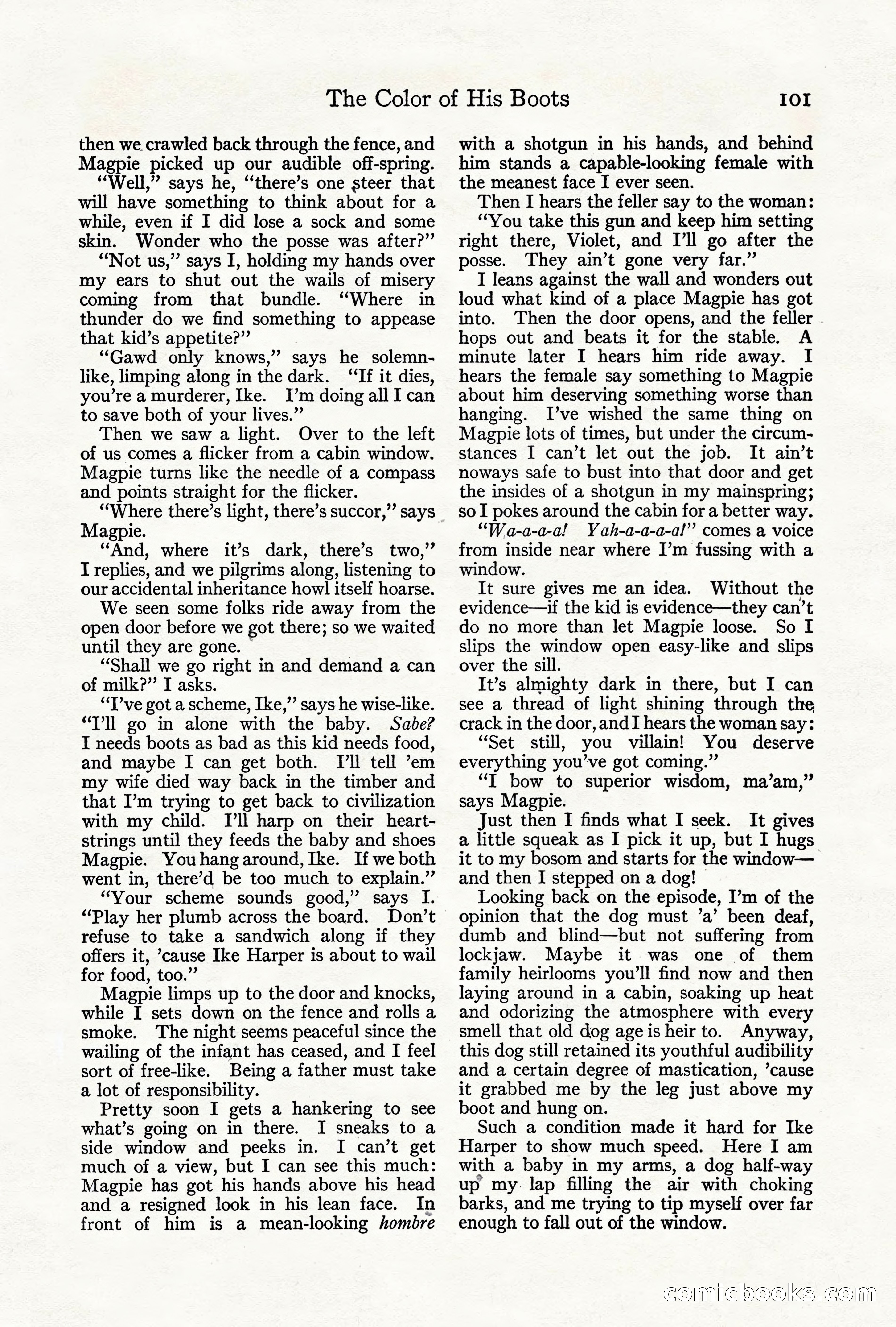Adventure Magazine, June 3, 1919 — page 107 of 200