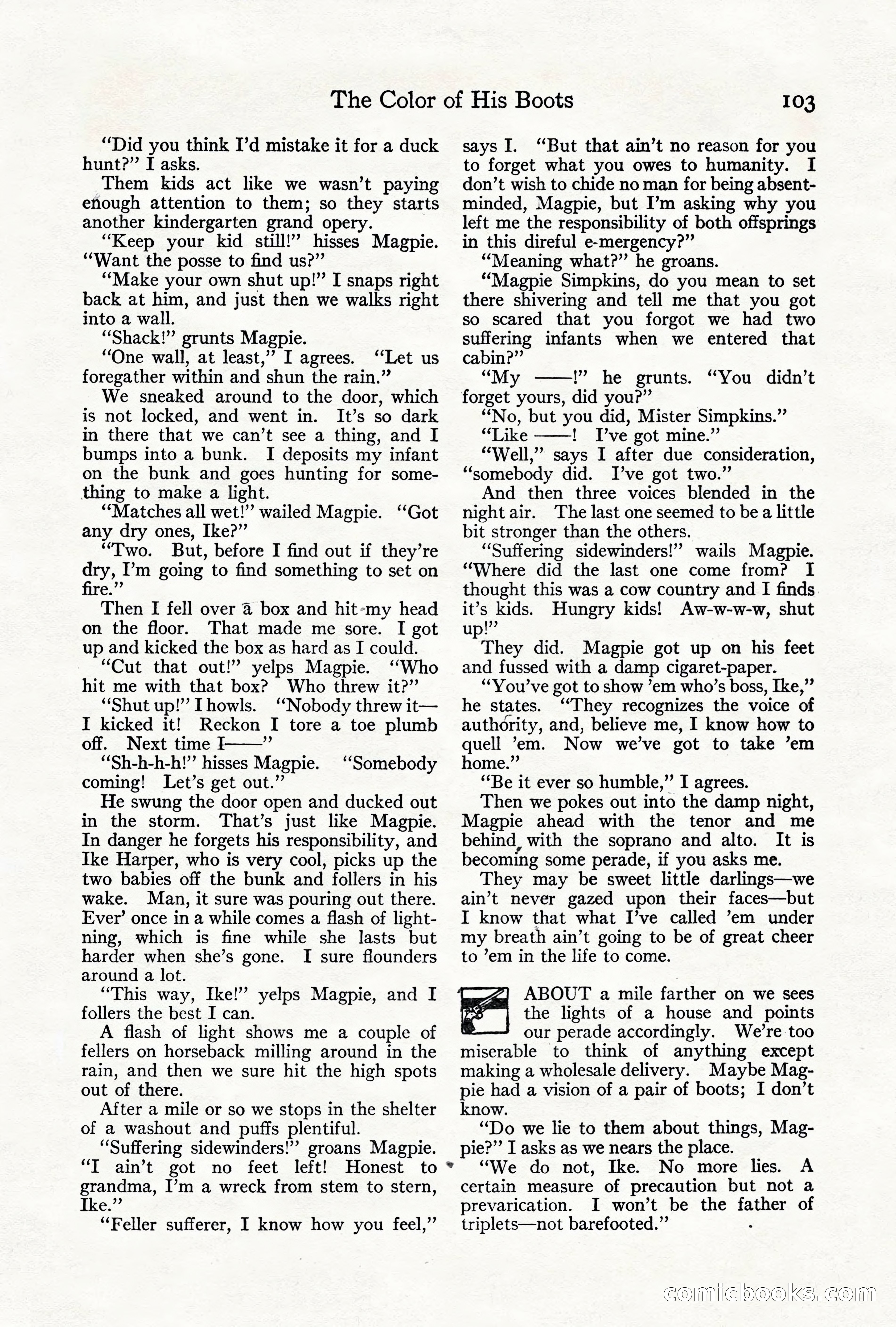 Adventure Magazine, June 3, 1919 — page 109 of 200
