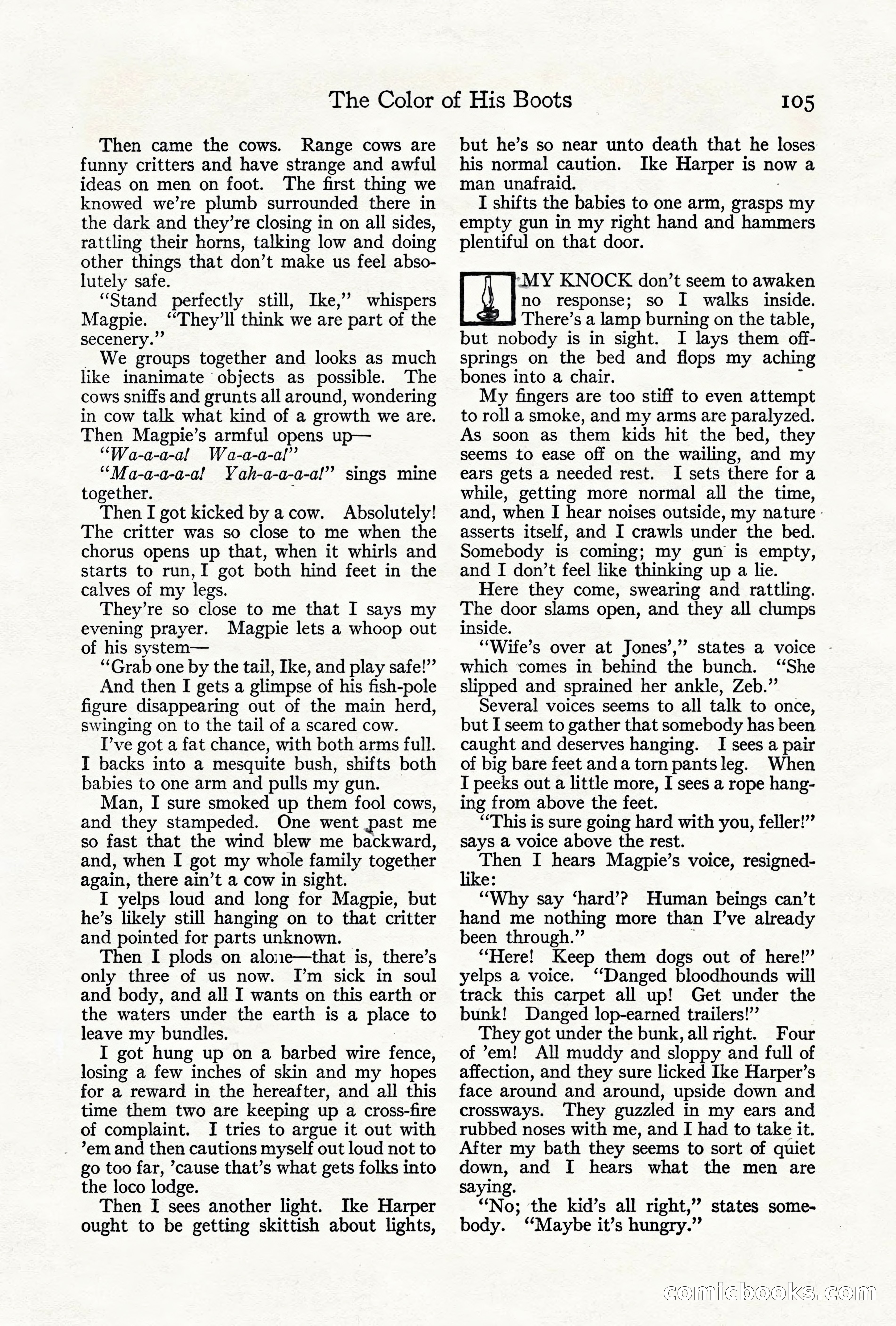 Adventure Magazine, June 3, 1919 — page 111 of 200