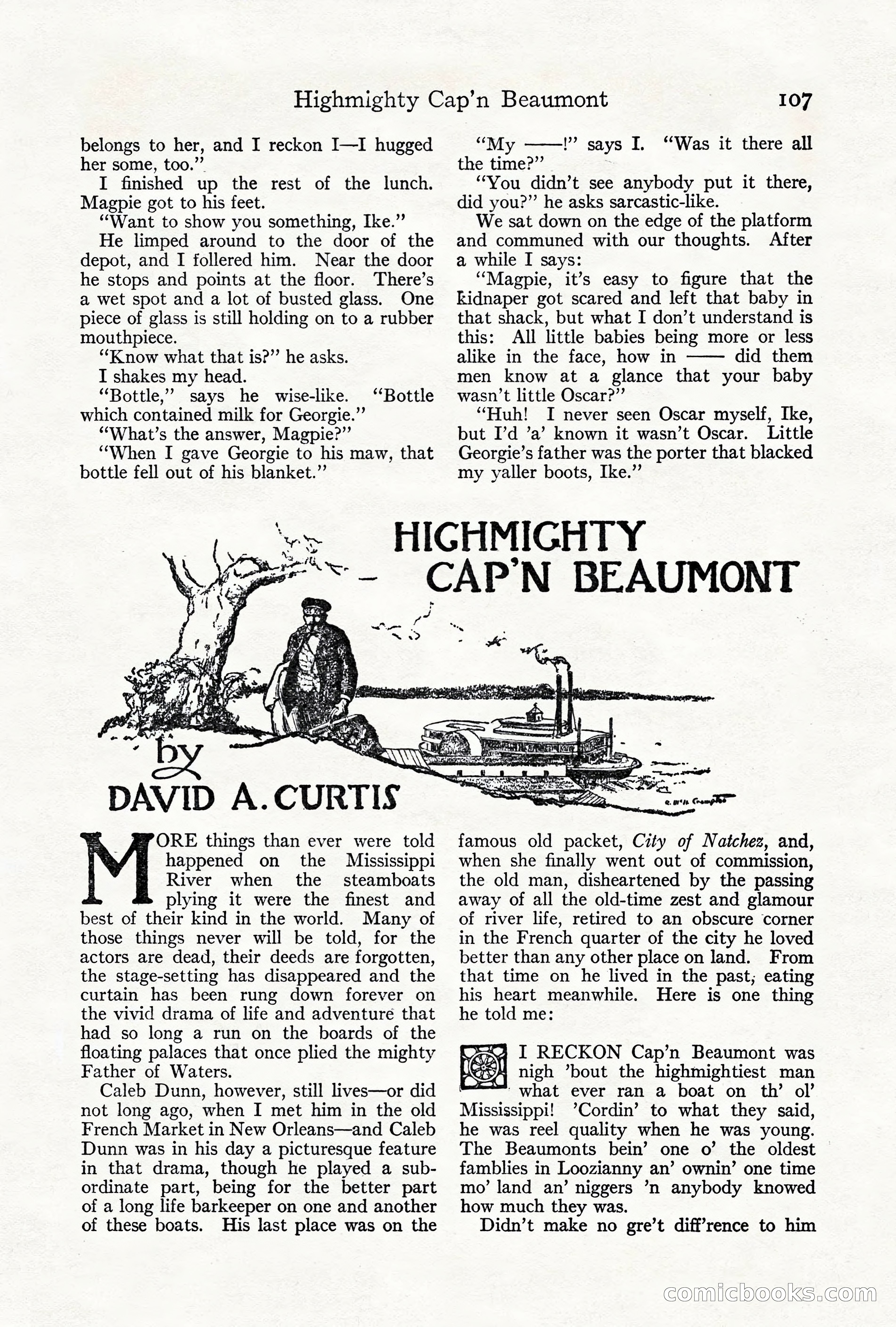 Adventure Magazine, June 3, 1919 — page 113 of 200