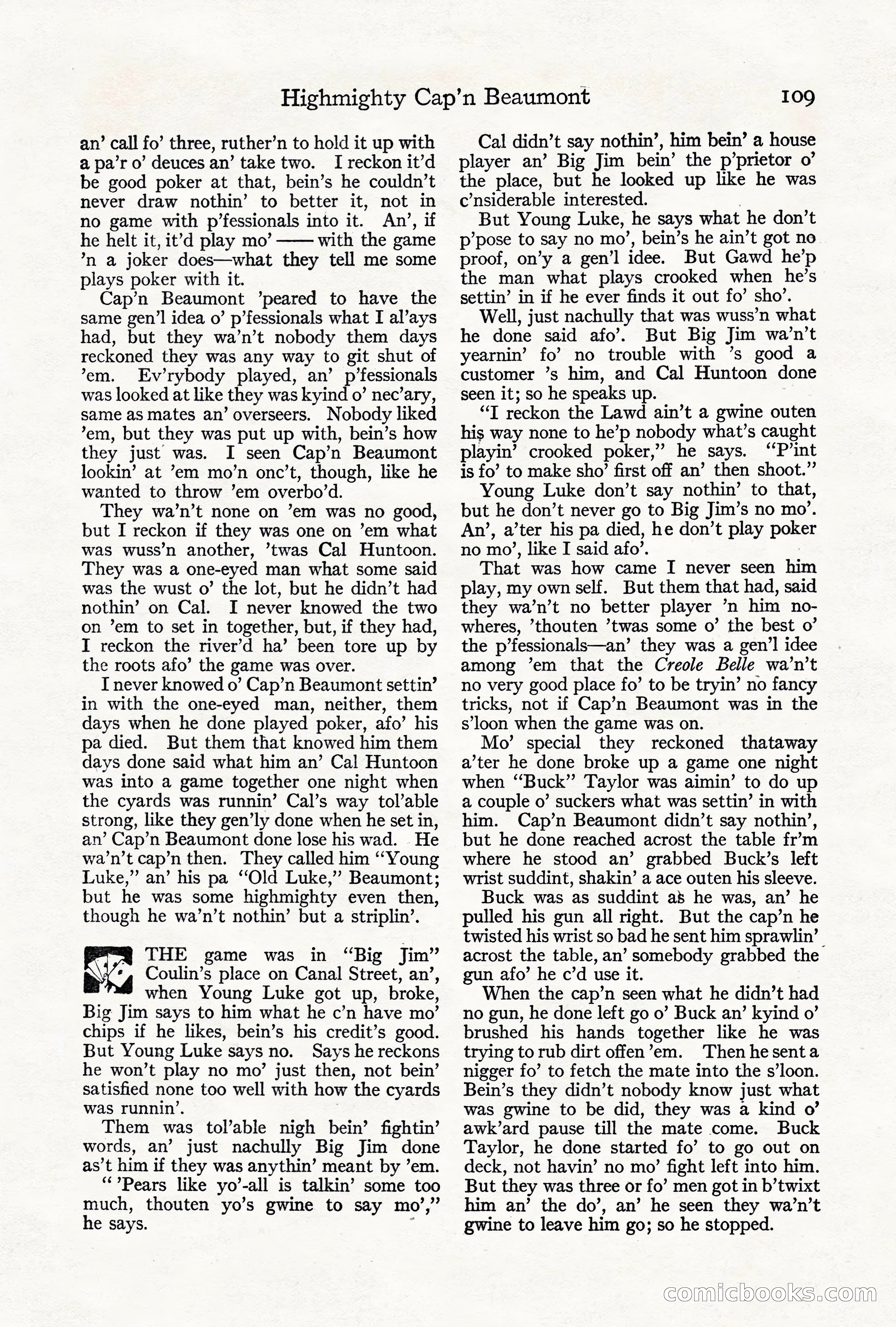 Adventure Magazine, June 3, 1919 — page 115 of 200