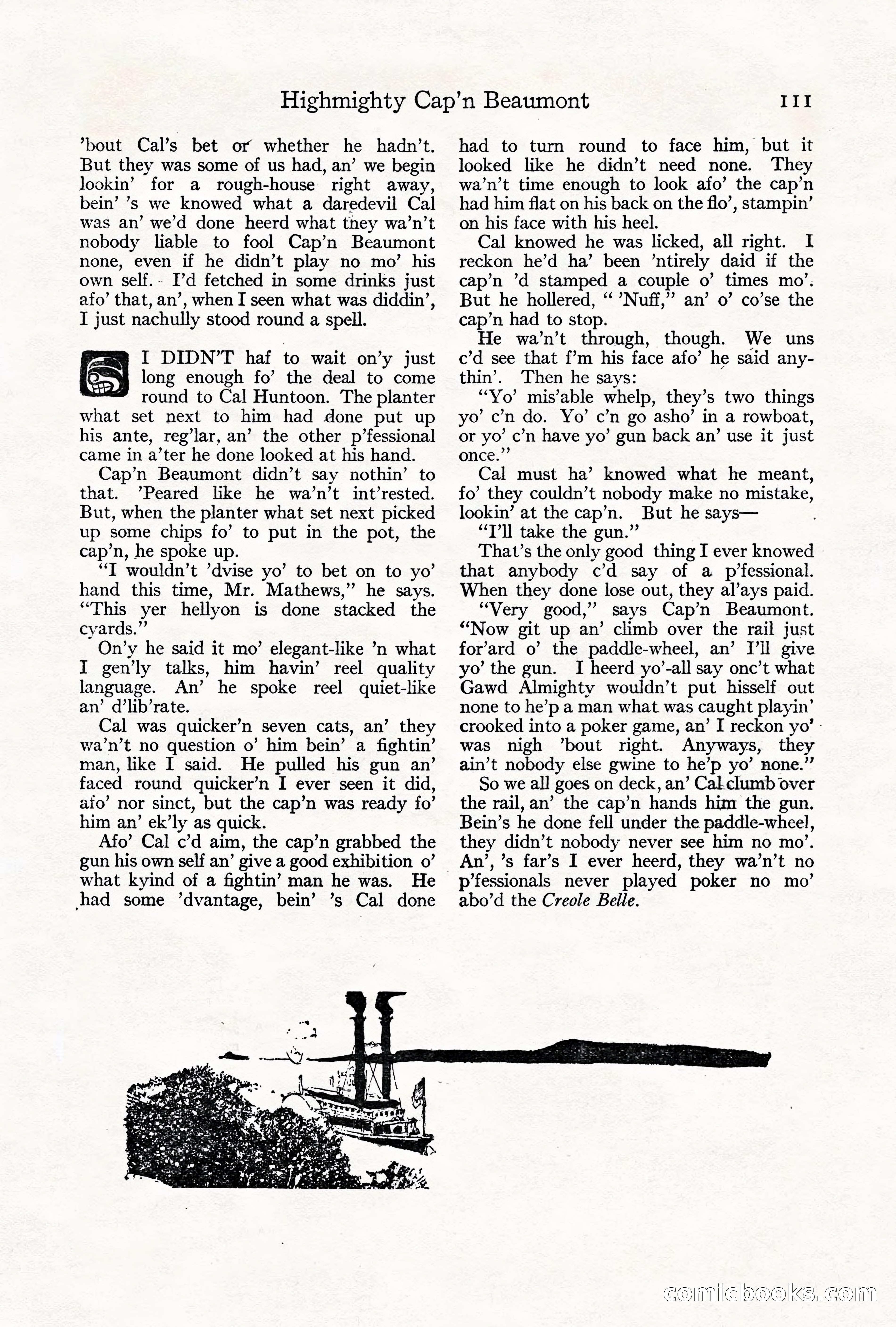 Adventure Magazine, June 3, 1919 — page 117 of 200