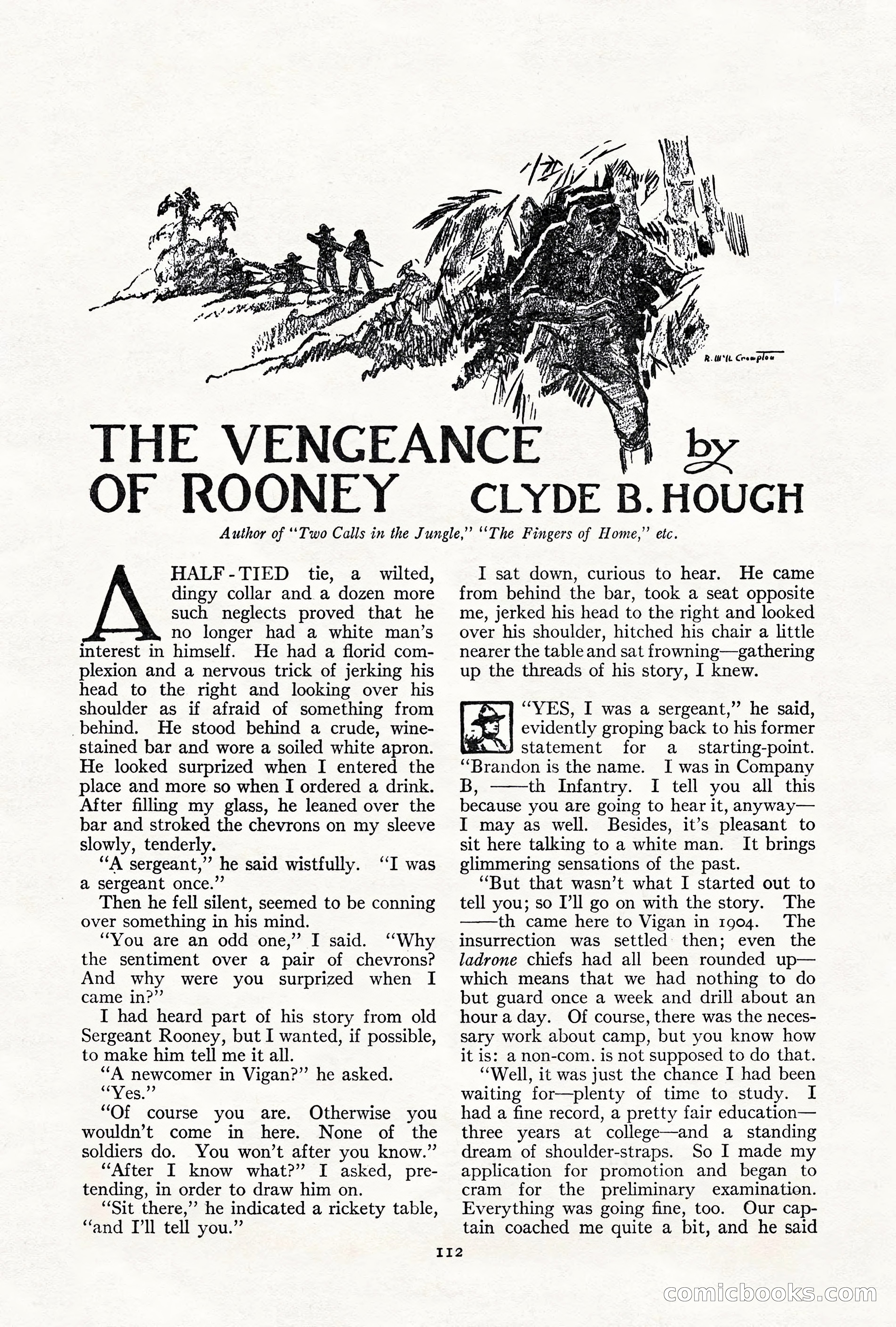 Adventure Magazine, June 3, 1919 — page 118 of 200
