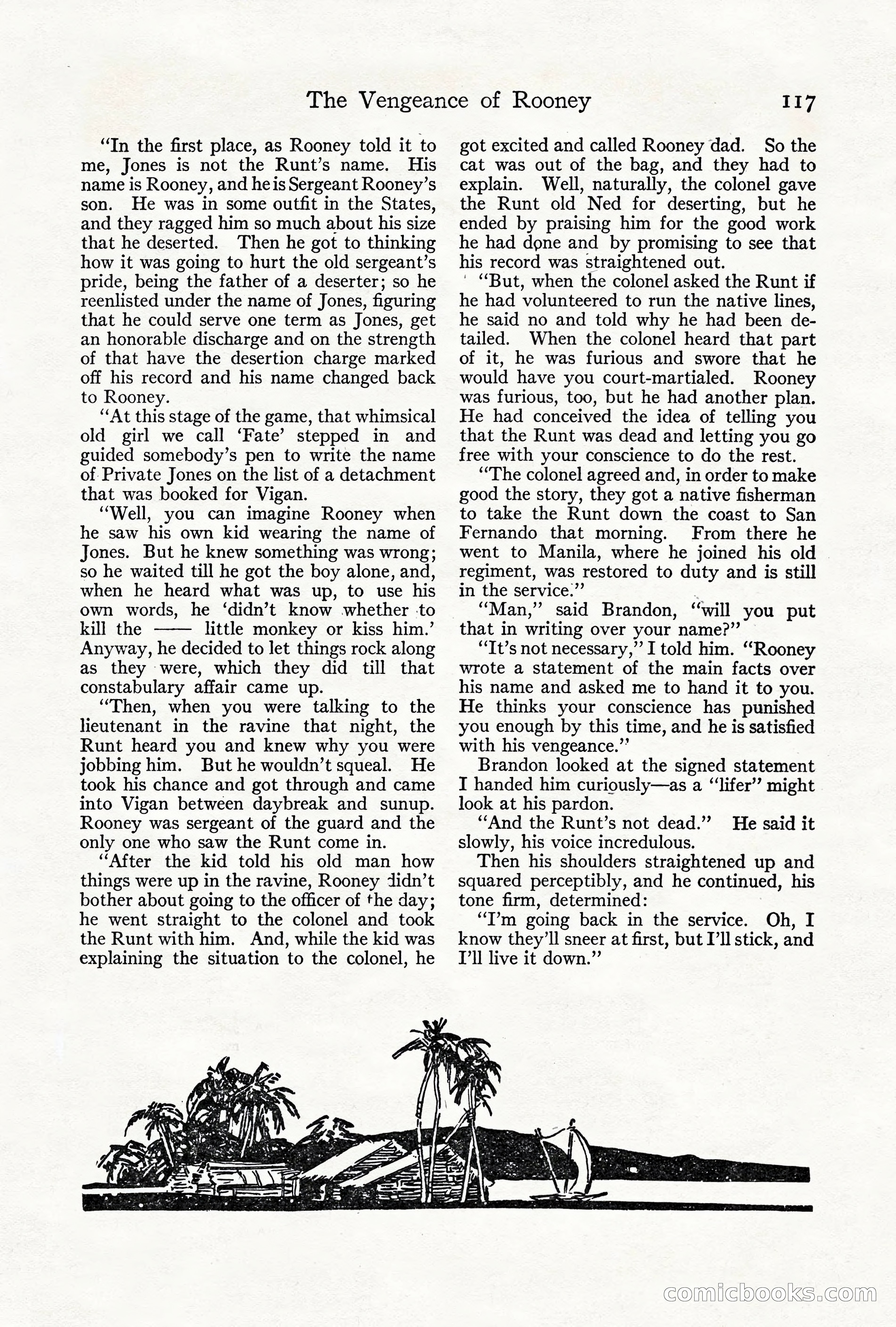 Adventure Magazine, June 3, 1919 — page 123 of 200