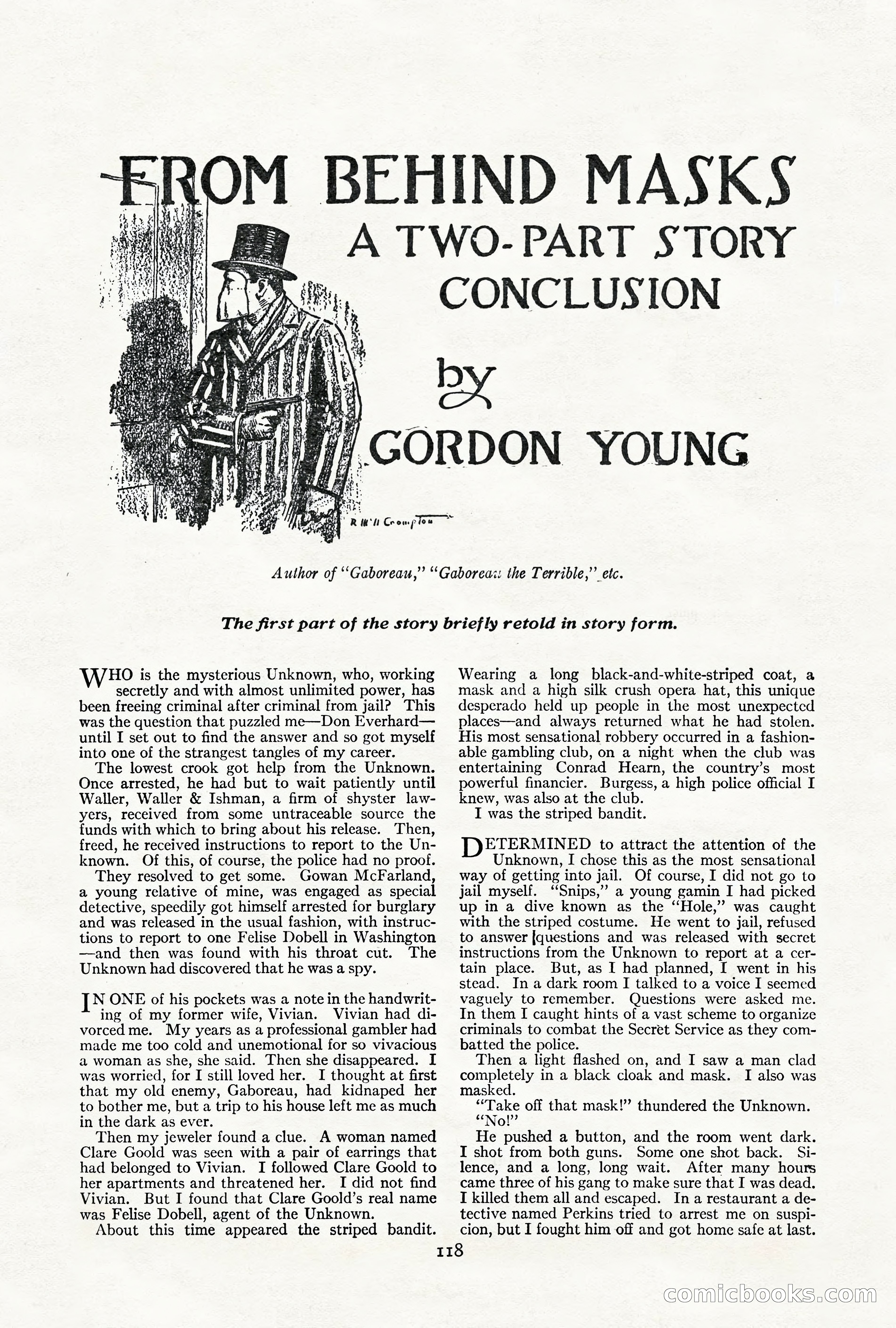 Adventure Magazine, June 3, 1919 — page 124 of 200