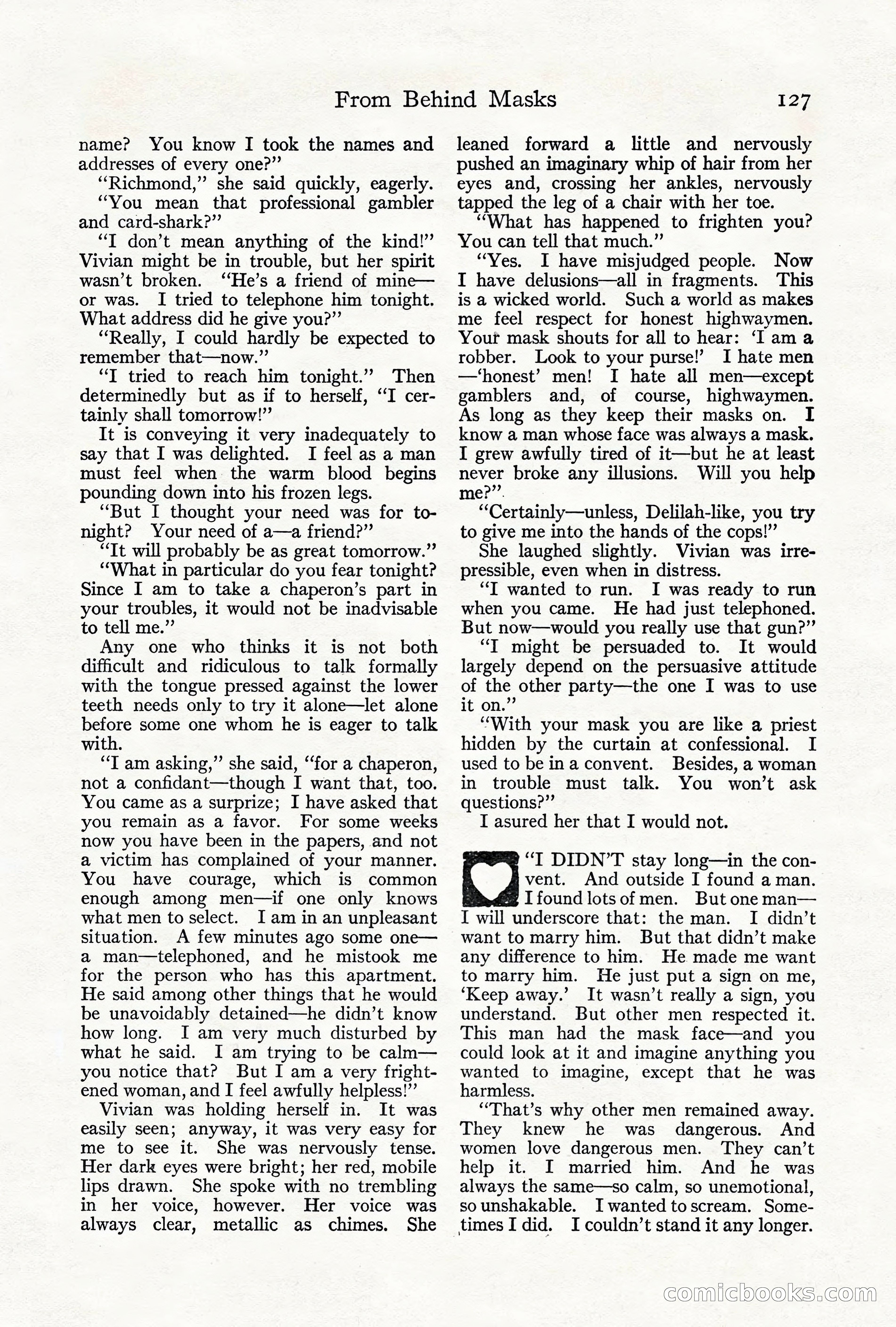 Adventure Magazine, June 3, 1919 — page 133 of 200
