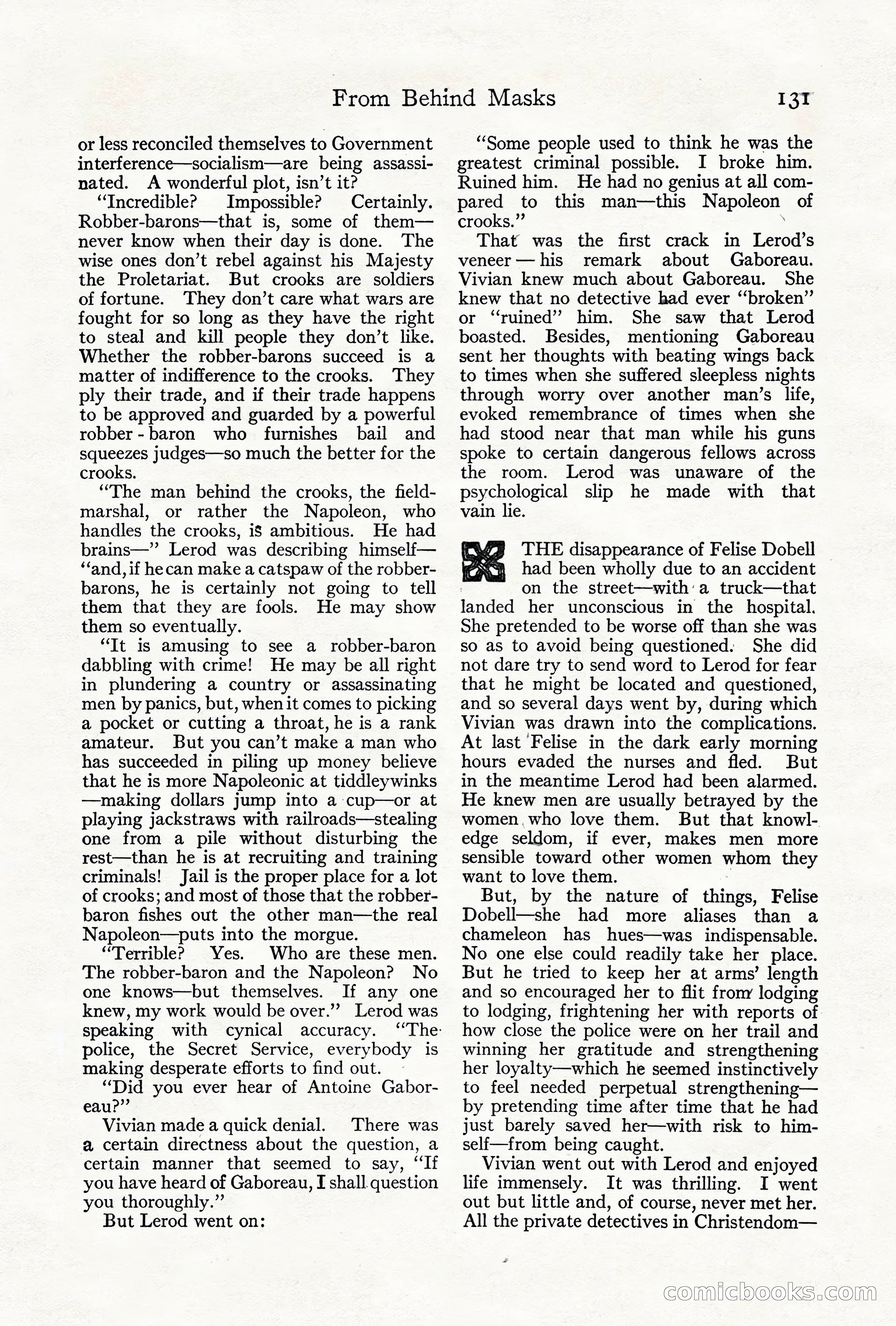 Adventure Magazine, June 3, 1919 — page 137 of 200