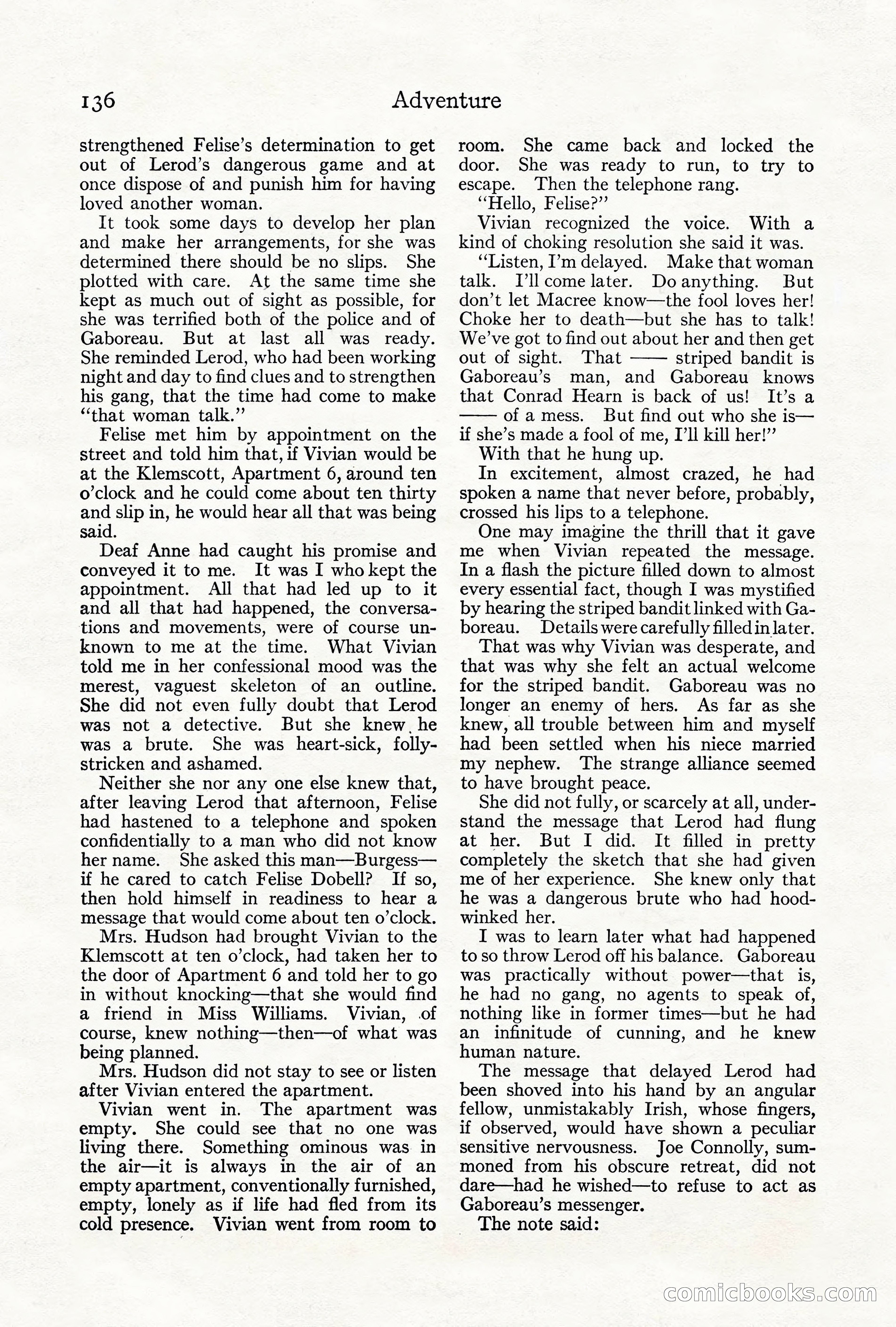 Adventure Magazine, June 3, 1919 — page 142 of 200
