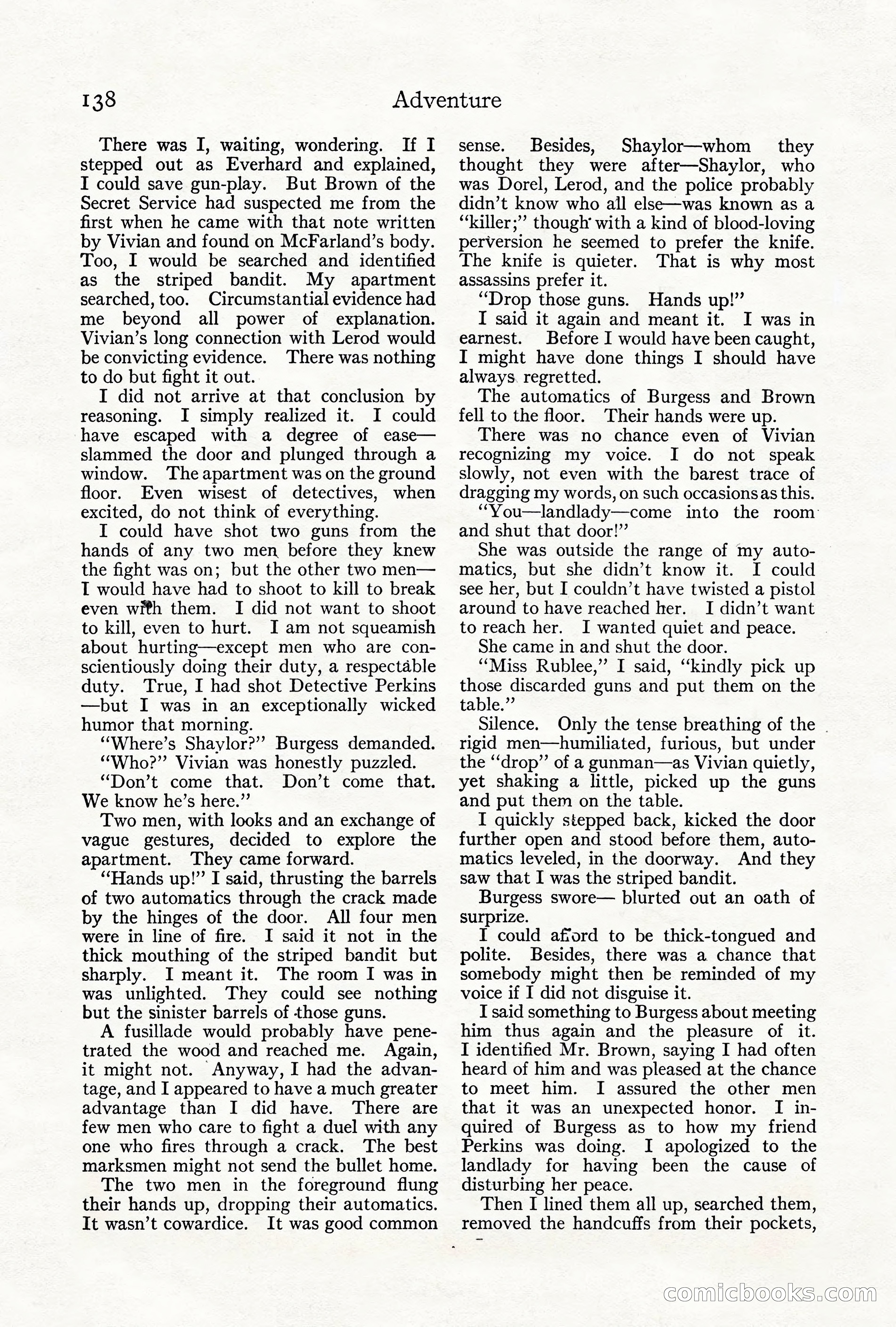 Adventure Magazine, June 3, 1919 — page 144 of 200