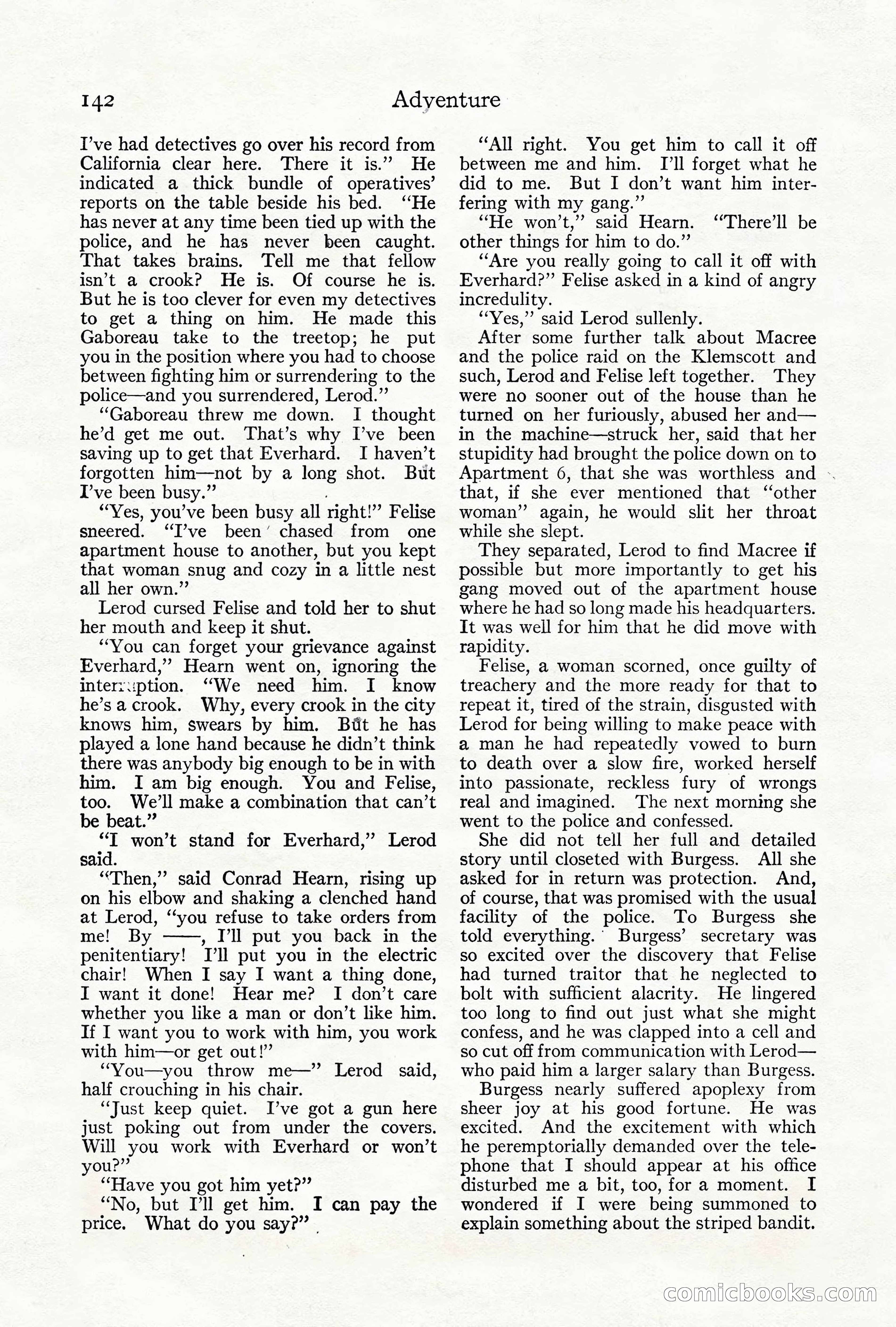 Adventure Magazine, June 3, 1919 — page 148 of 200