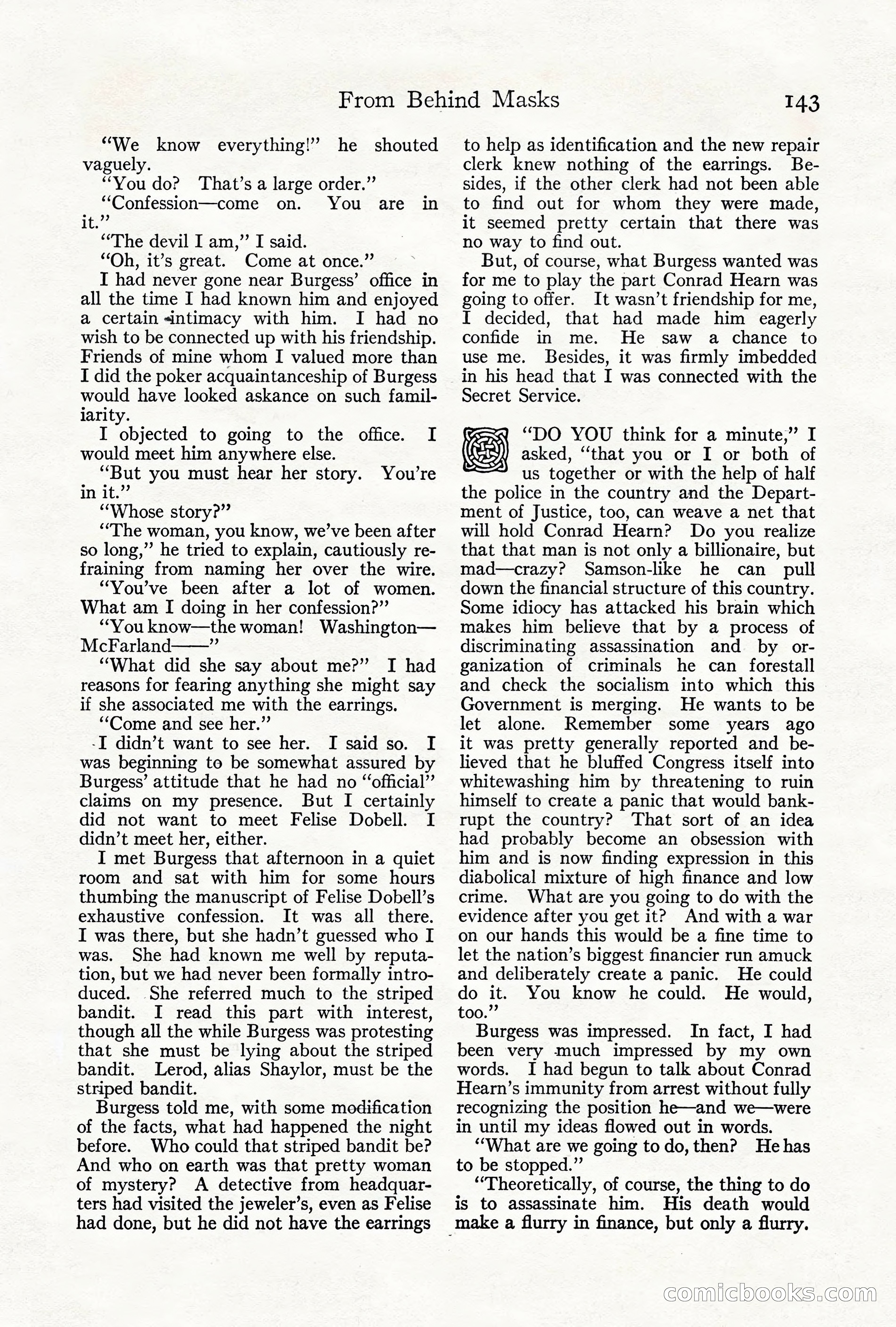 Adventure Magazine, June 3, 1919 — page 149 of 200
