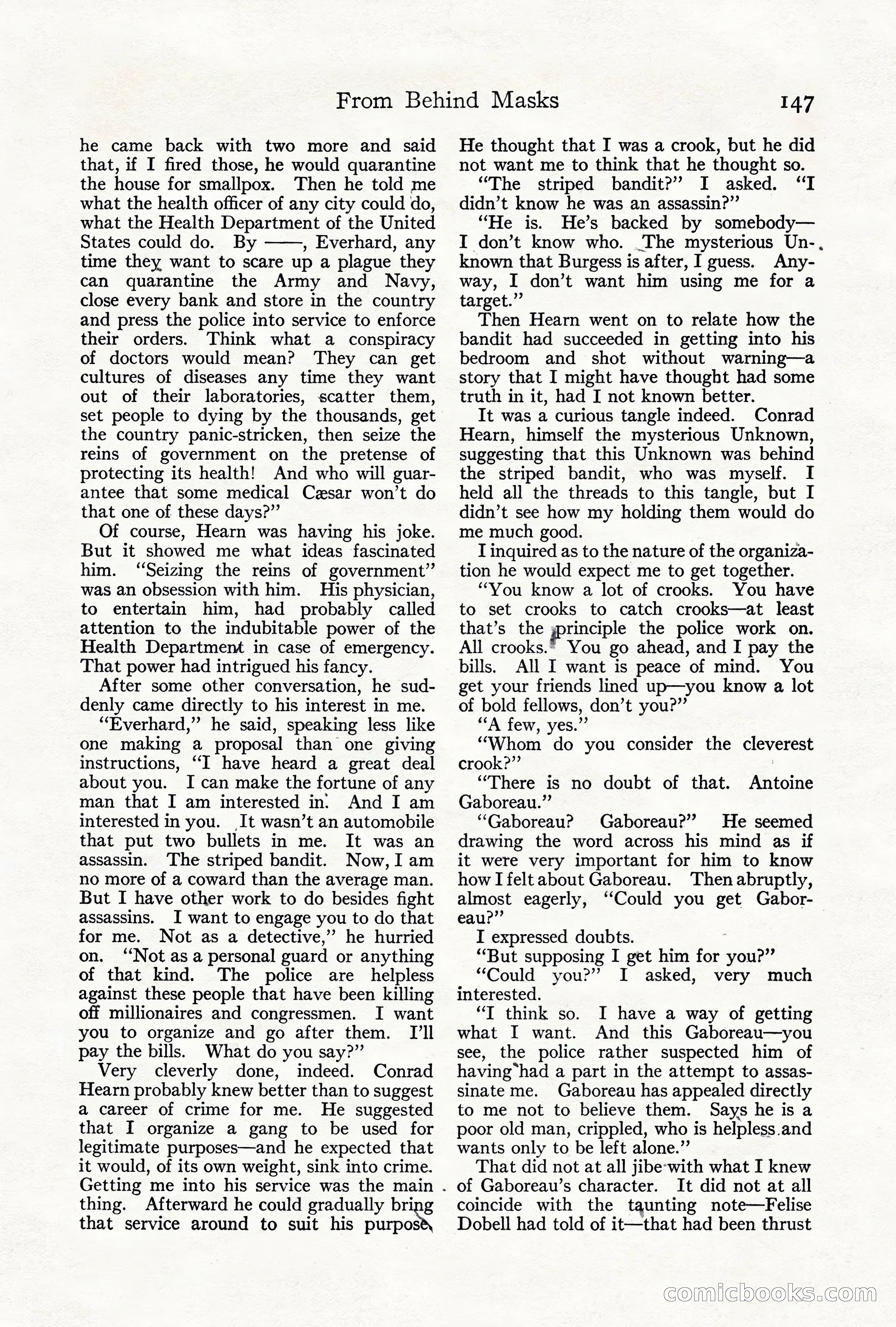 Adventure Magazine, June 3, 1919 — page 153 of 200