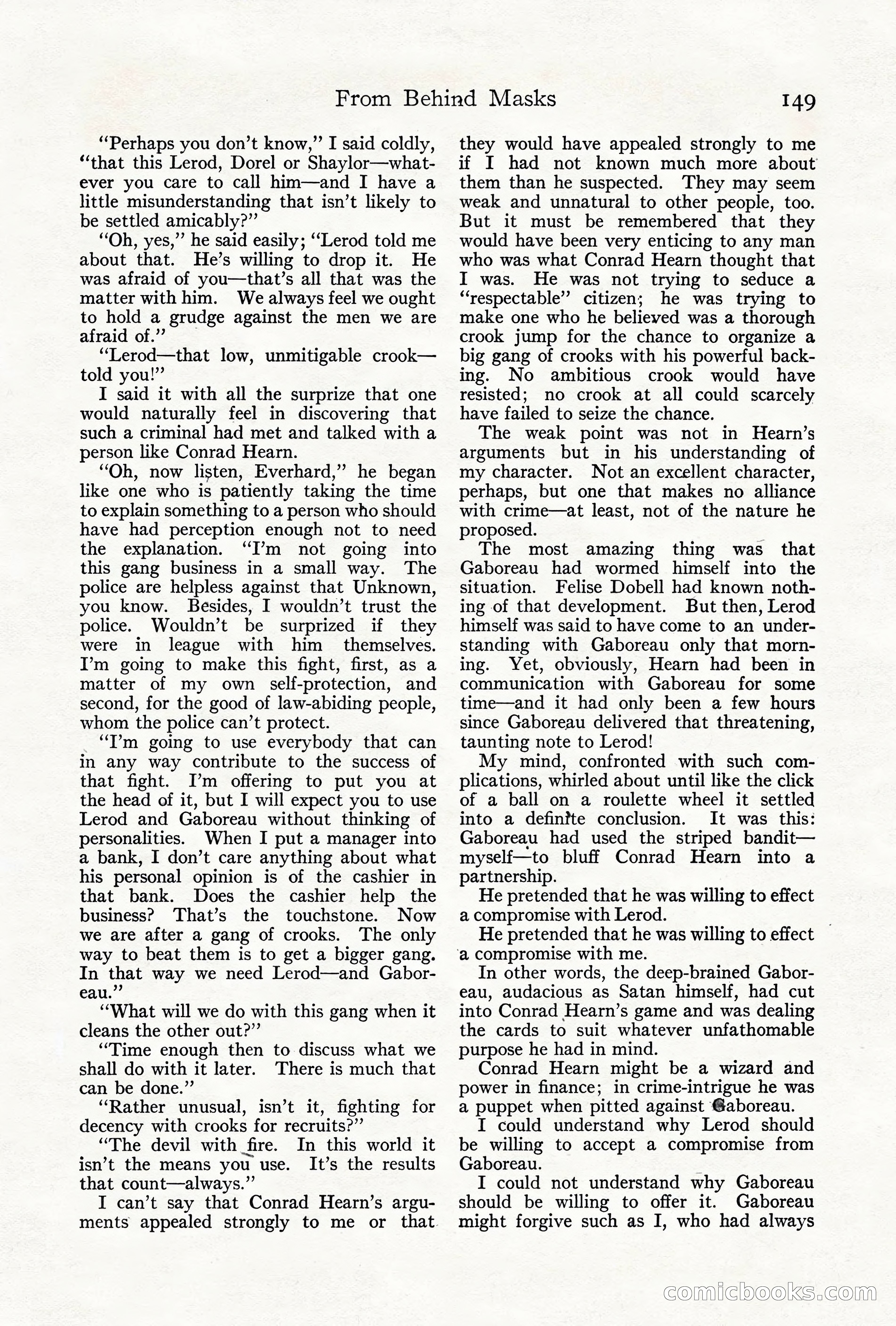 Adventure Magazine, June 3, 1919 — page 155 of 200