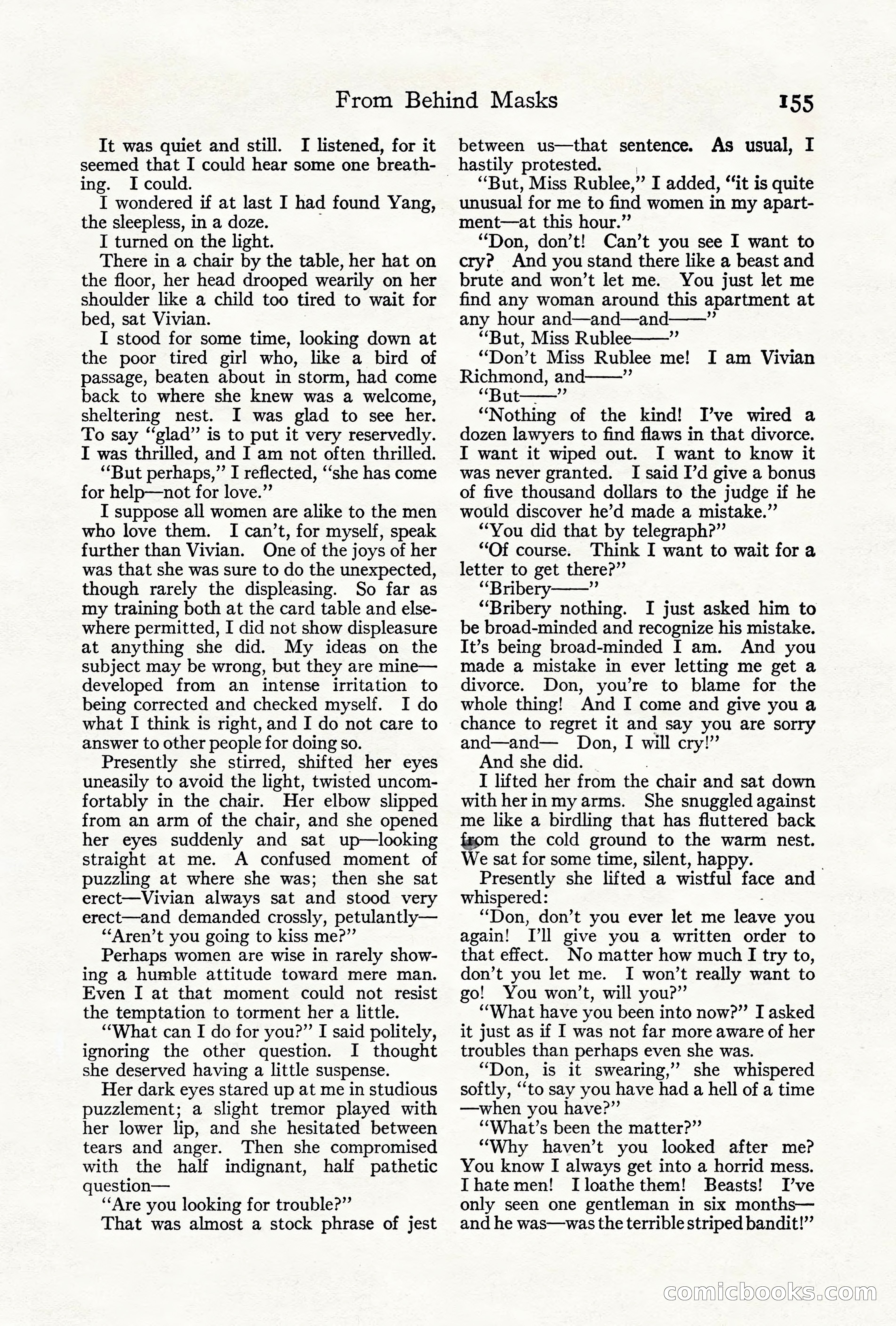 Adventure Magazine, June 3, 1919 — page 161 of 200