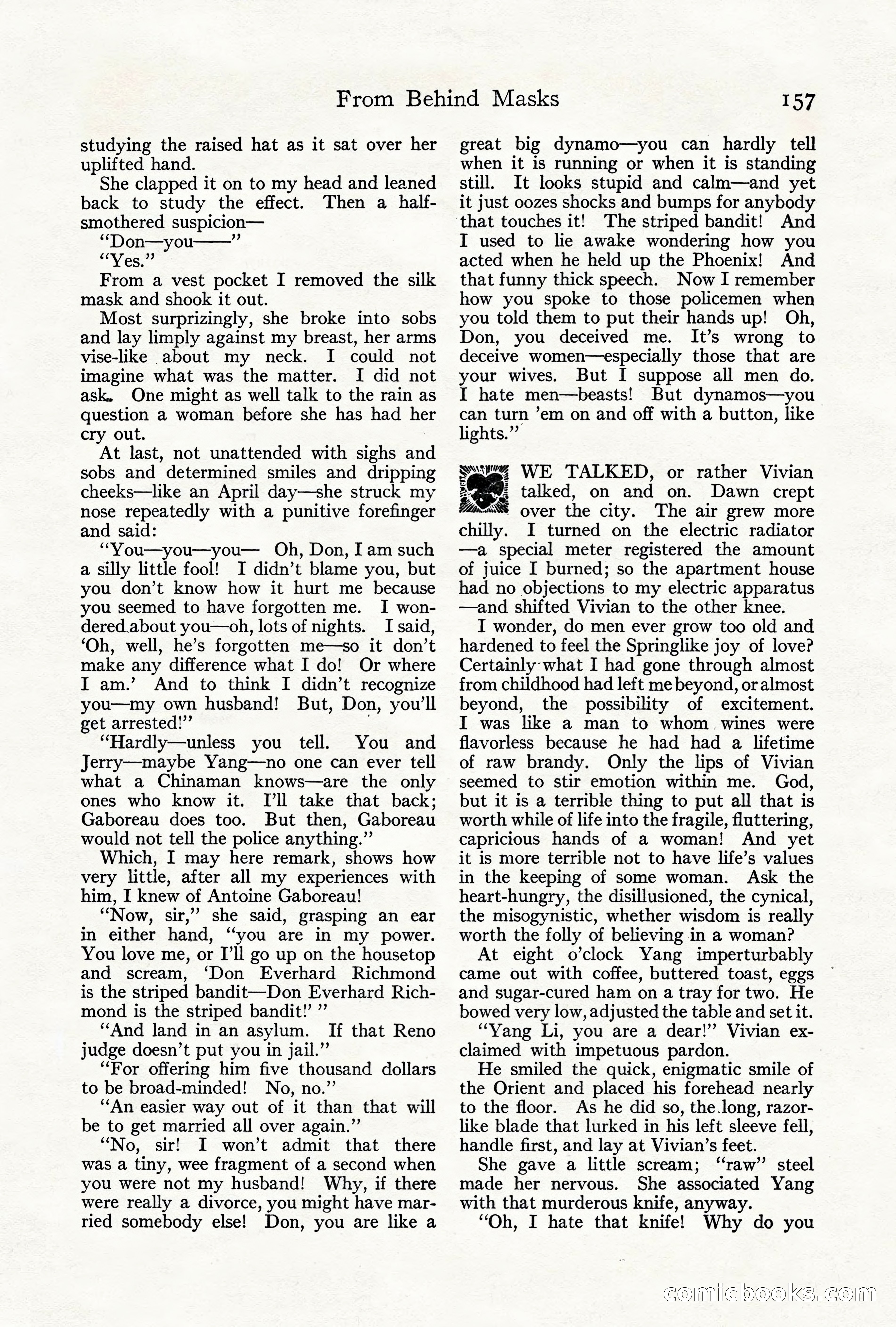 Adventure Magazine, June 3, 1919 — page 163 of 200