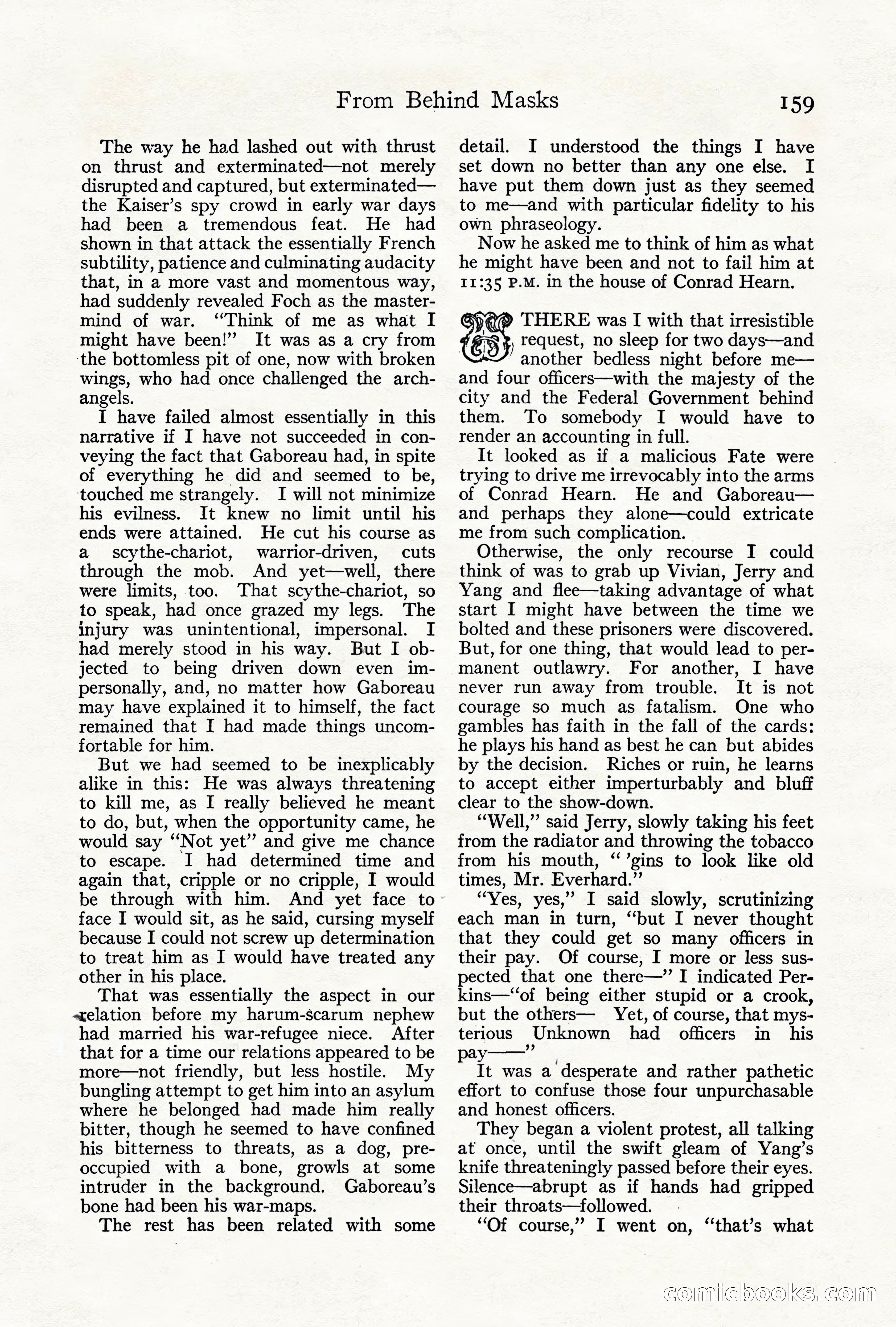 Adventure Magazine, June 3, 1919 — page 165 of 200