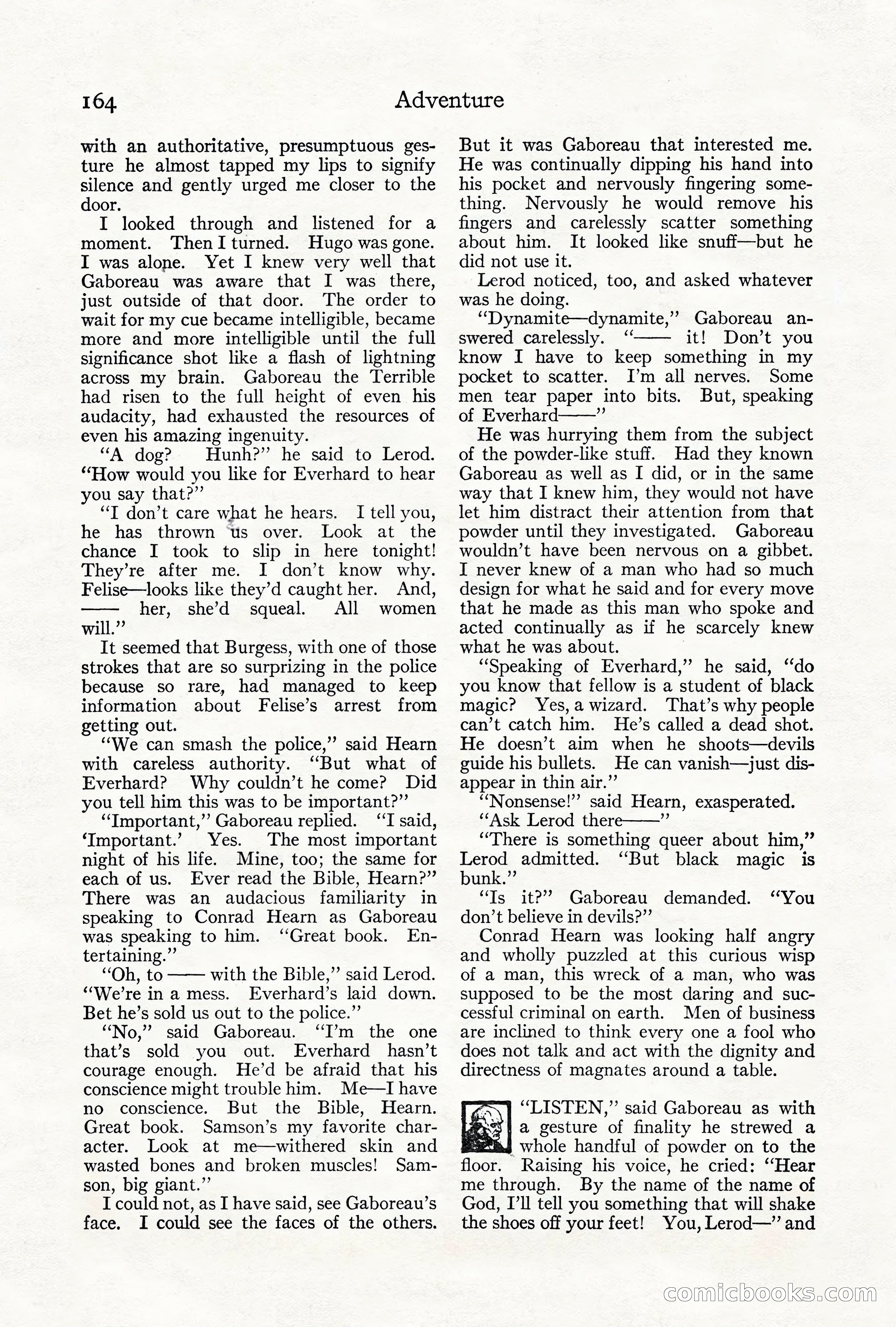 Adventure Magazine, June 3, 1919 — page 170 of 200